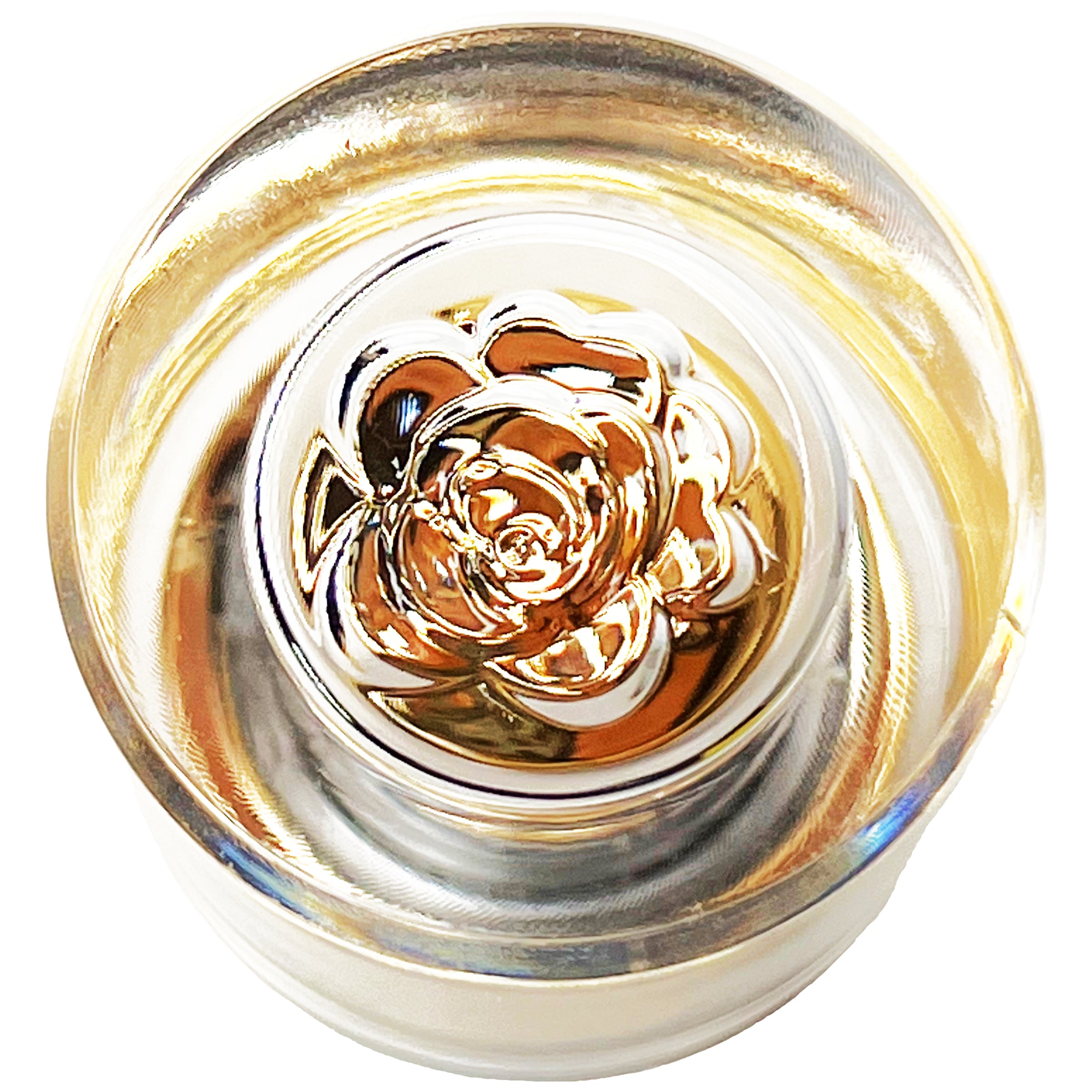 30ml 1oz oriental gold rose lid