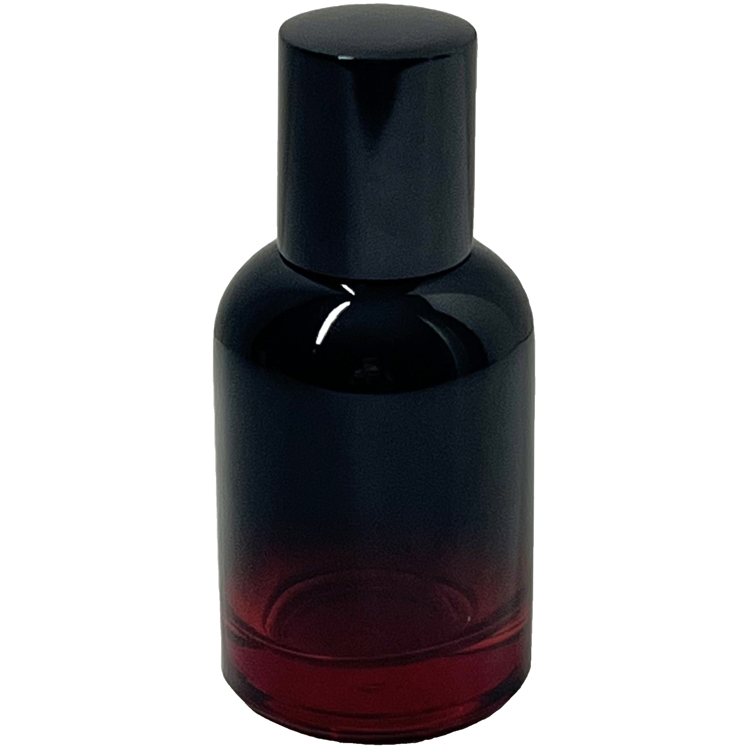 30ml 1oz Boston Round 6 colors Gradient Black perfume spray bottles