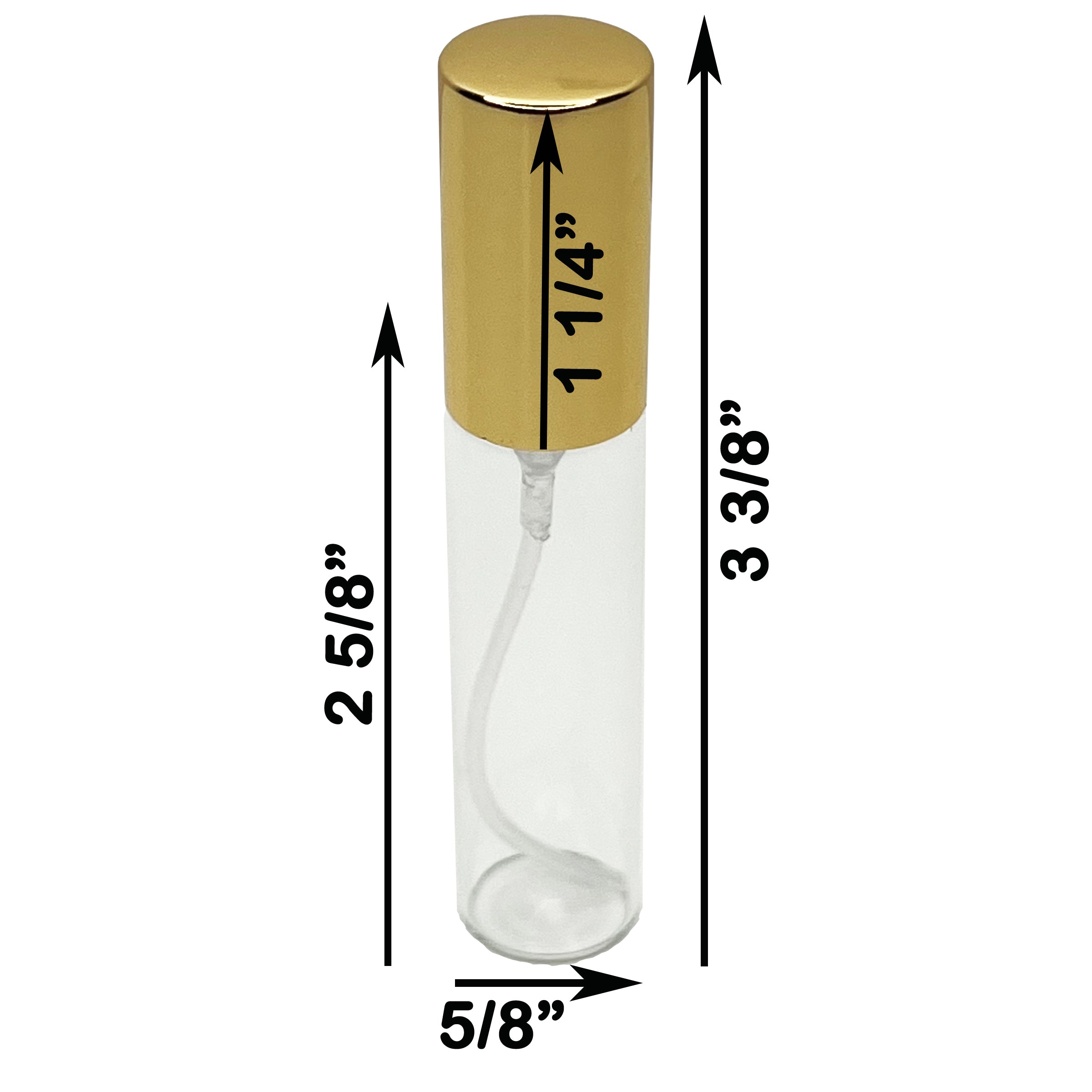 10ml 0.33oz glass bottles aluminum sprayers