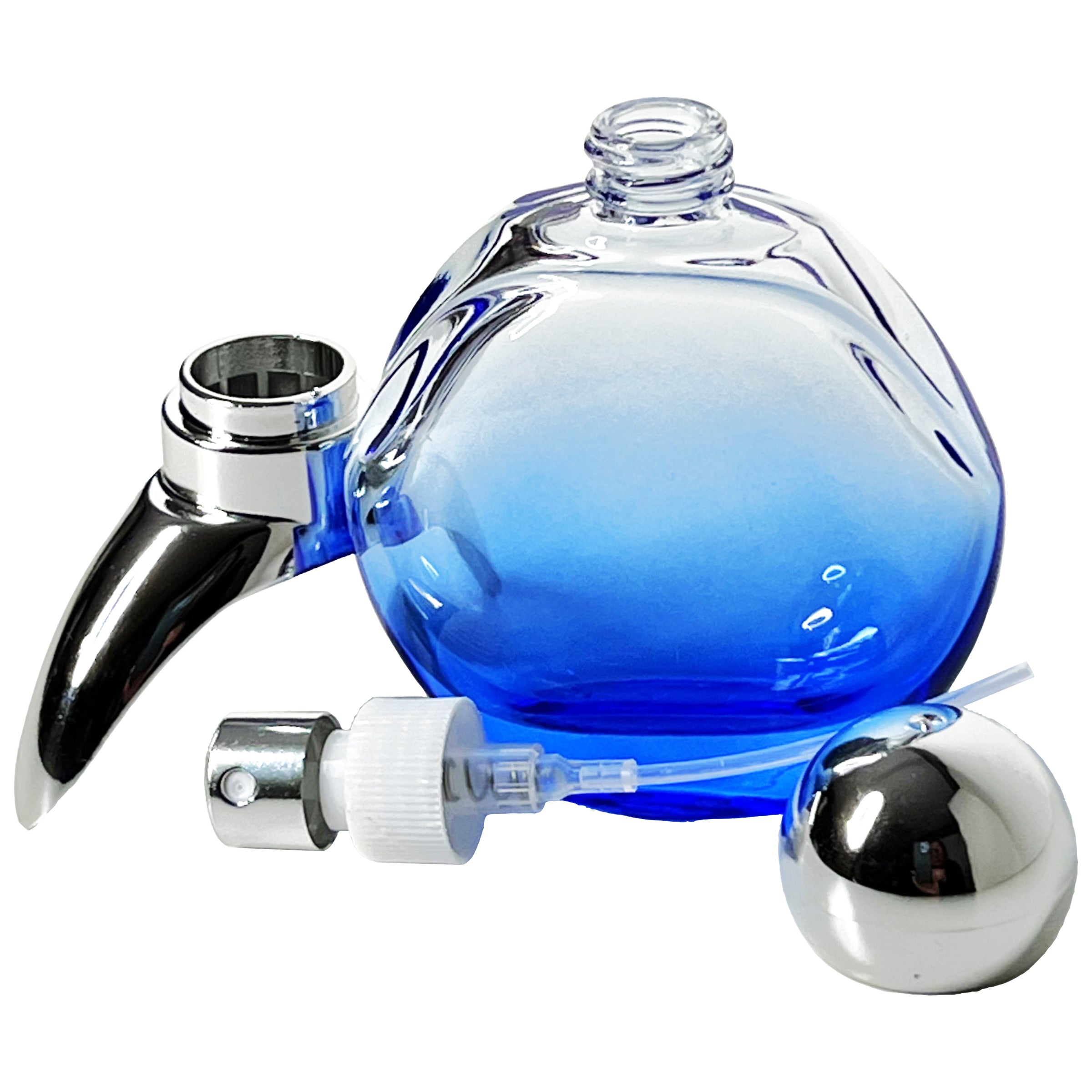 30ml 1oz 6 colors clear gradient glass spray bottles