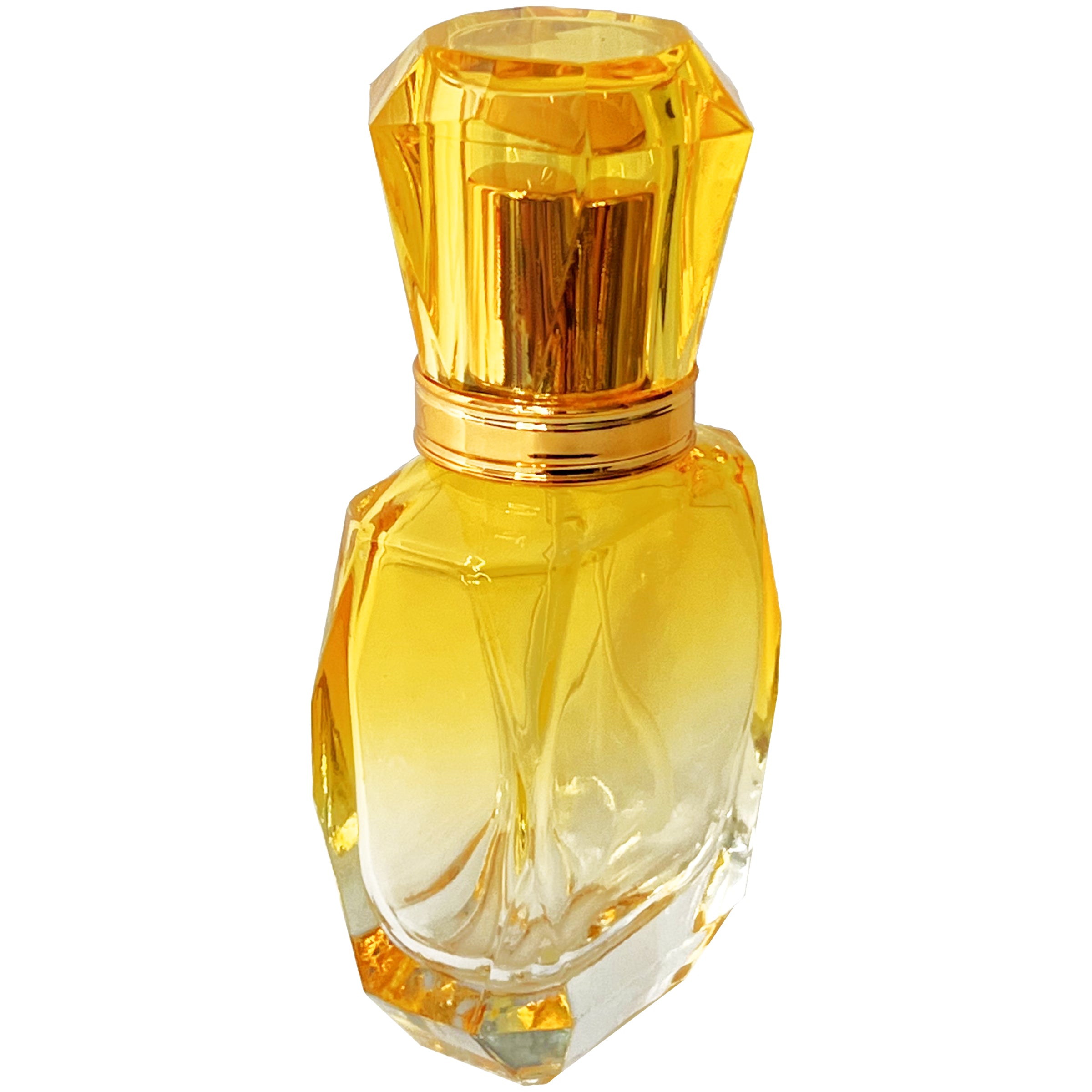 40ml 1.3oz vintage gradient colored glass diamond perfume spray bottles