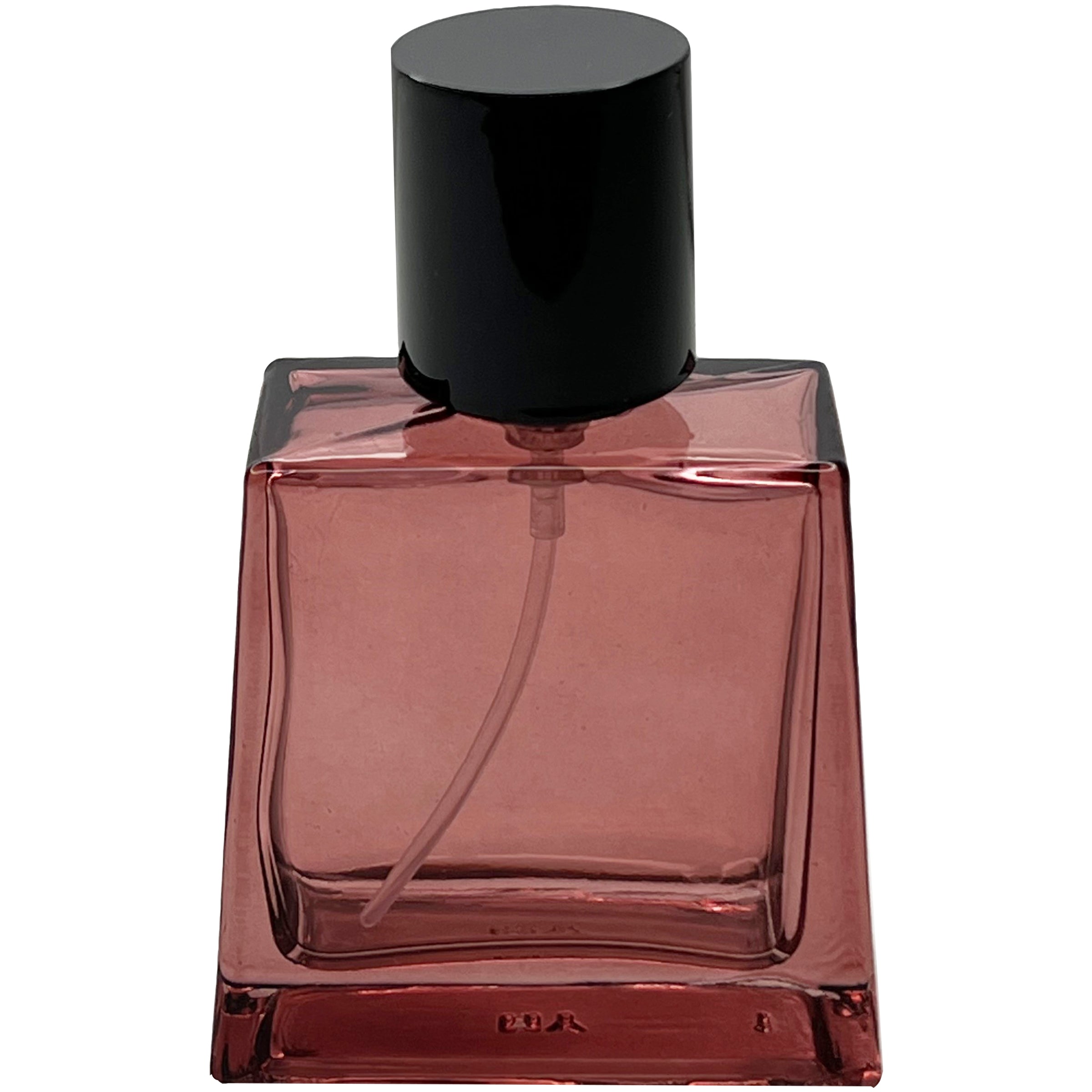30ml 1oz colored glass trapezoid perfume spray bottles