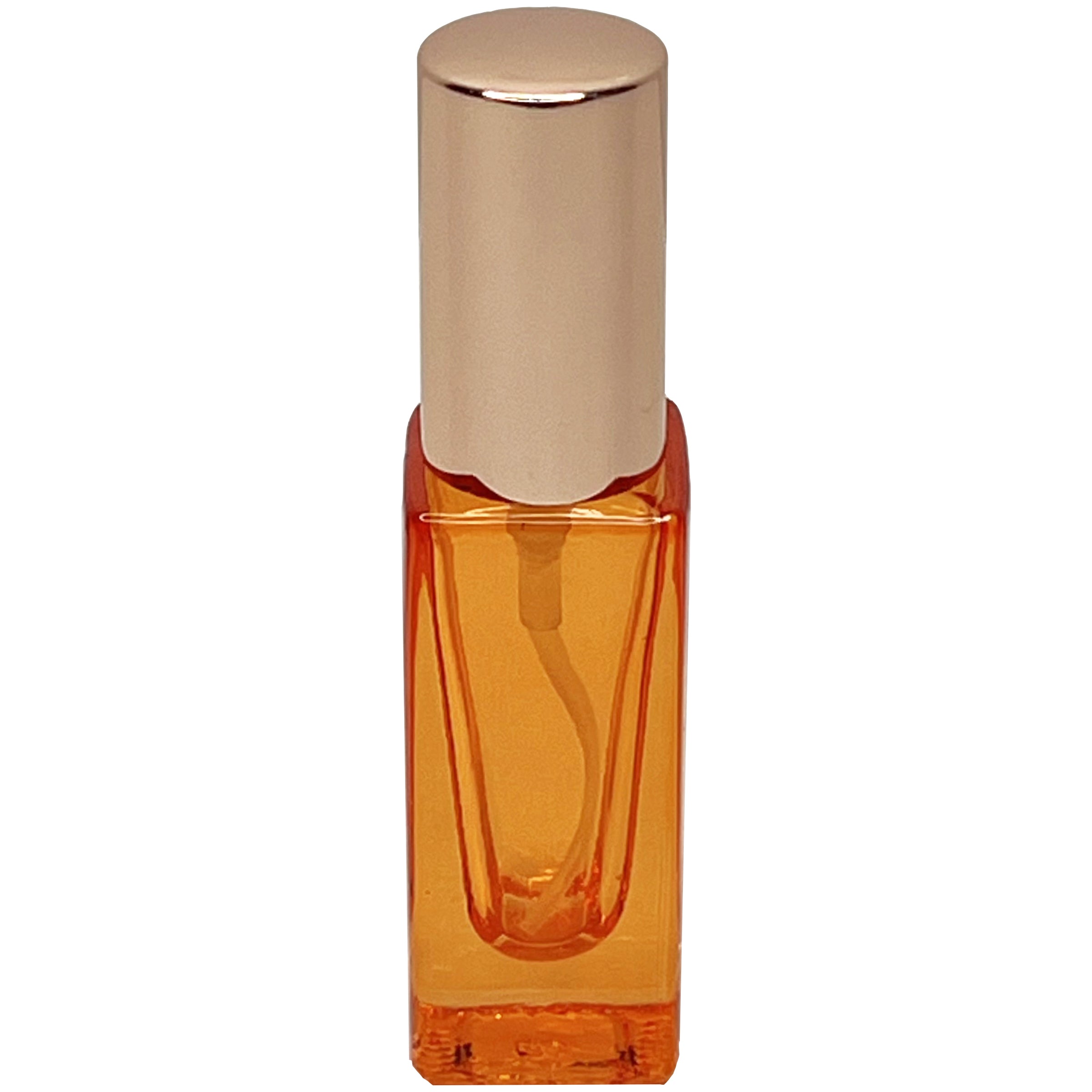 6ml .2oz thick glass mini perfume colored spray bottles 4 pack samples