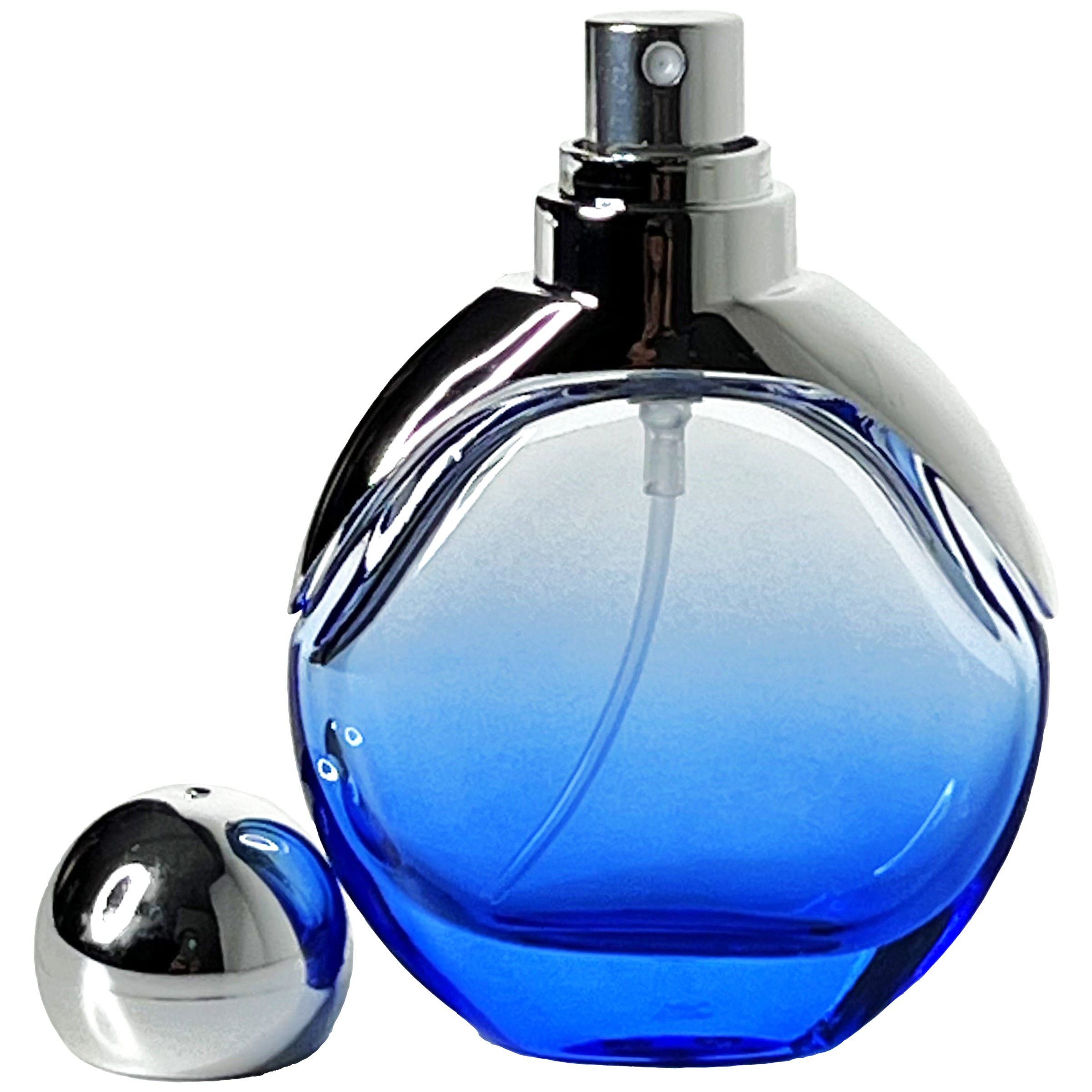 30ml 1oz 6 colors clear gradient glass spray bottles