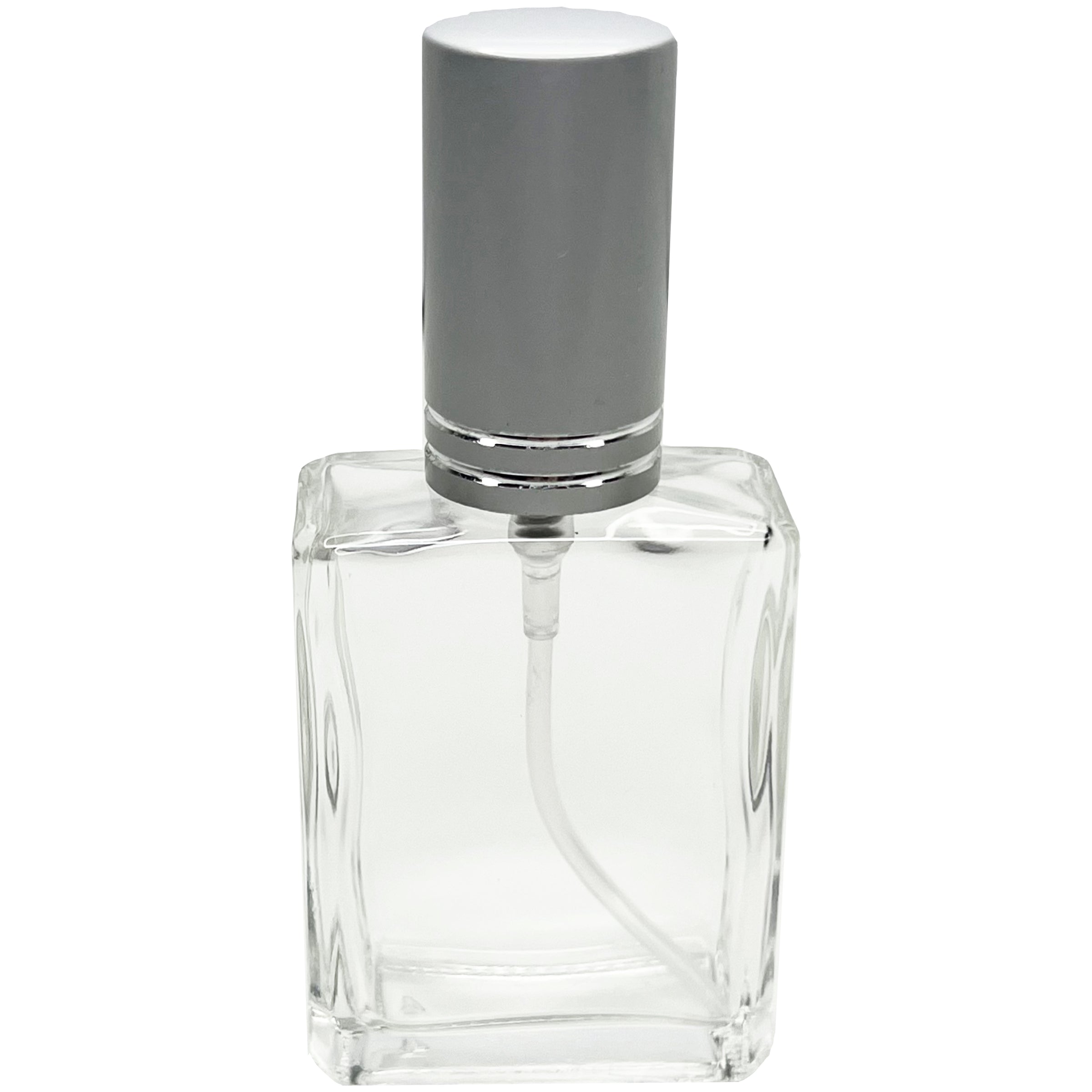 15ml 0.5oz Square spray bottles aluminum cut line caps