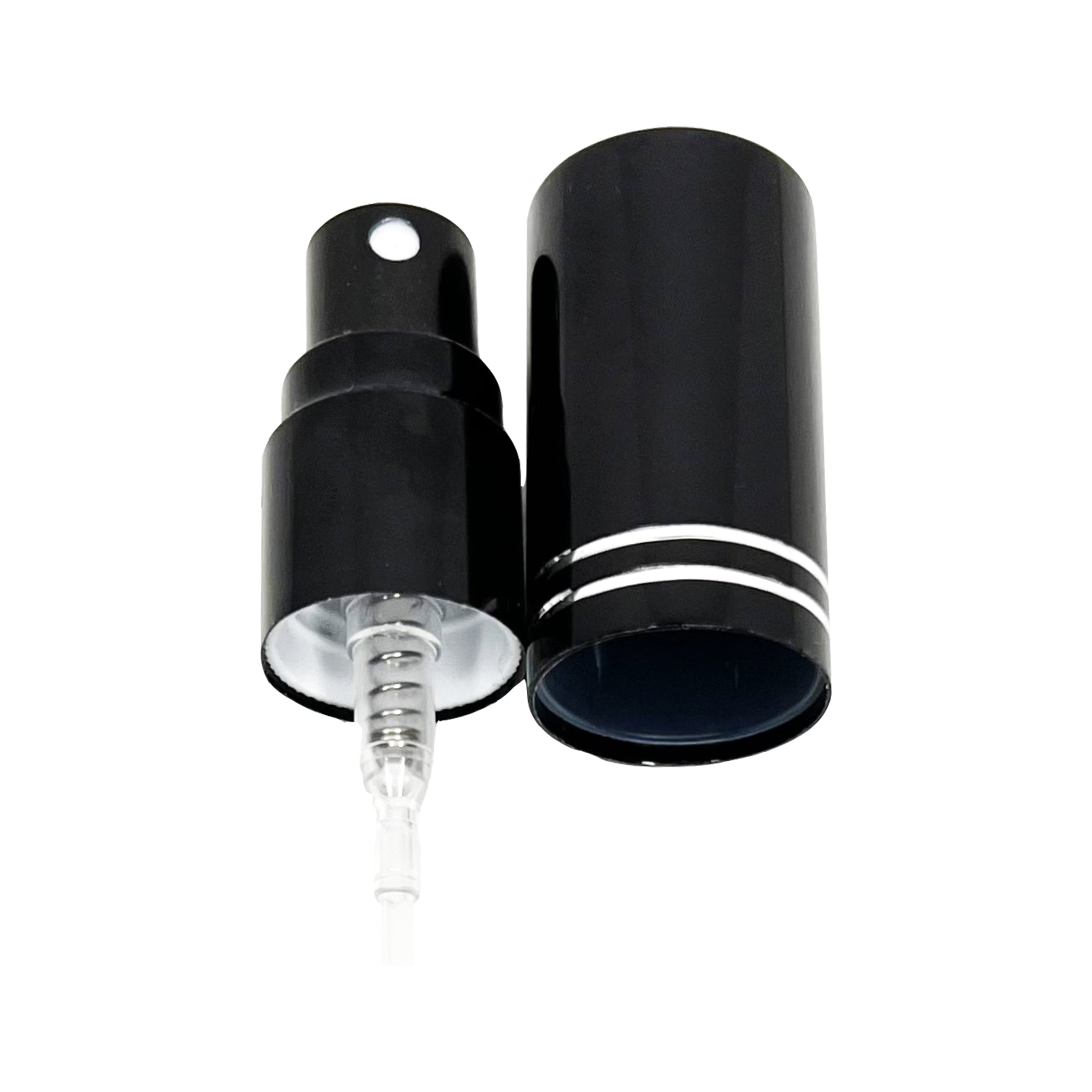 13/415 fine mist spray pumps screw on aluminum cut line lids 13mm