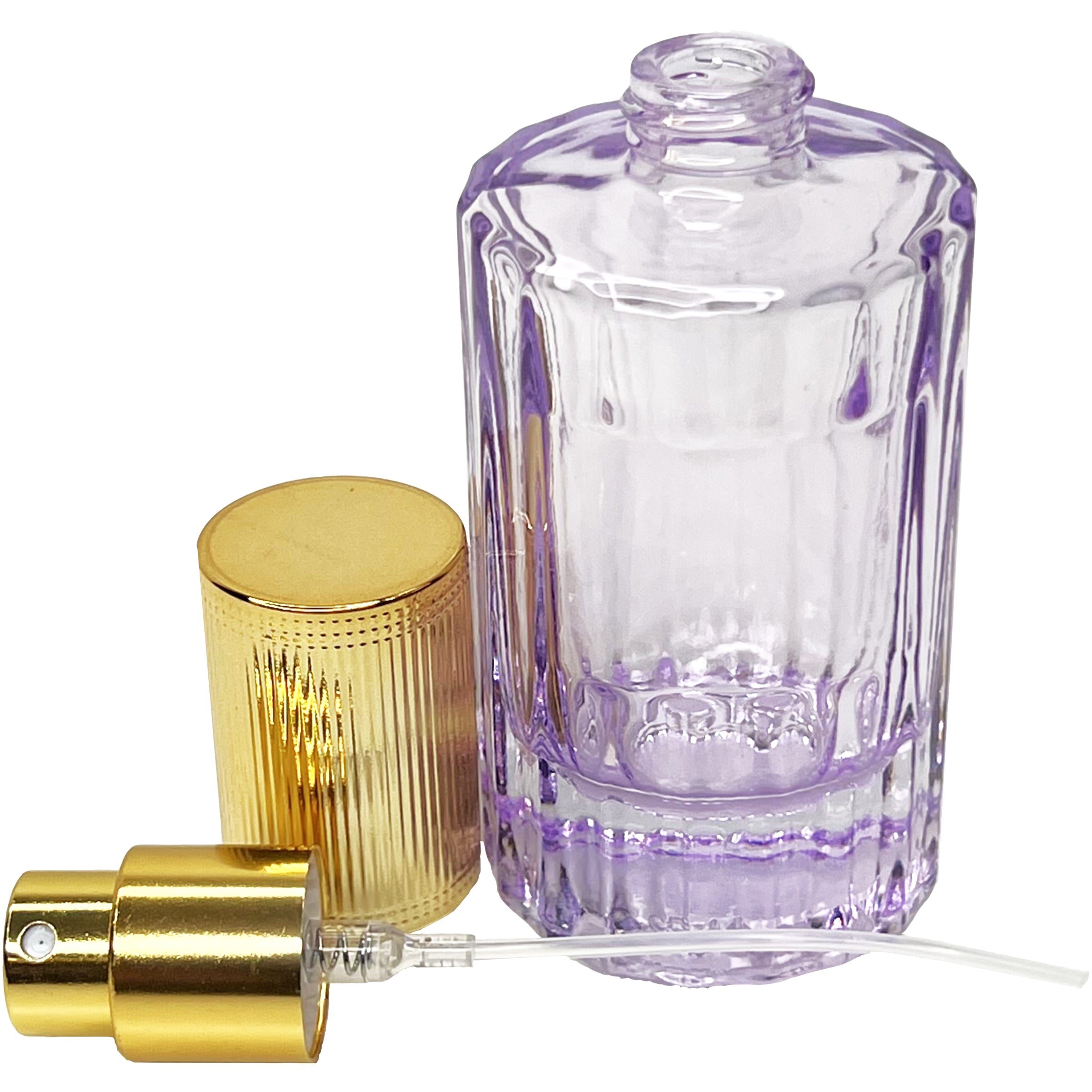 30ml 1oz colored glass cylinder perfume spray bottles