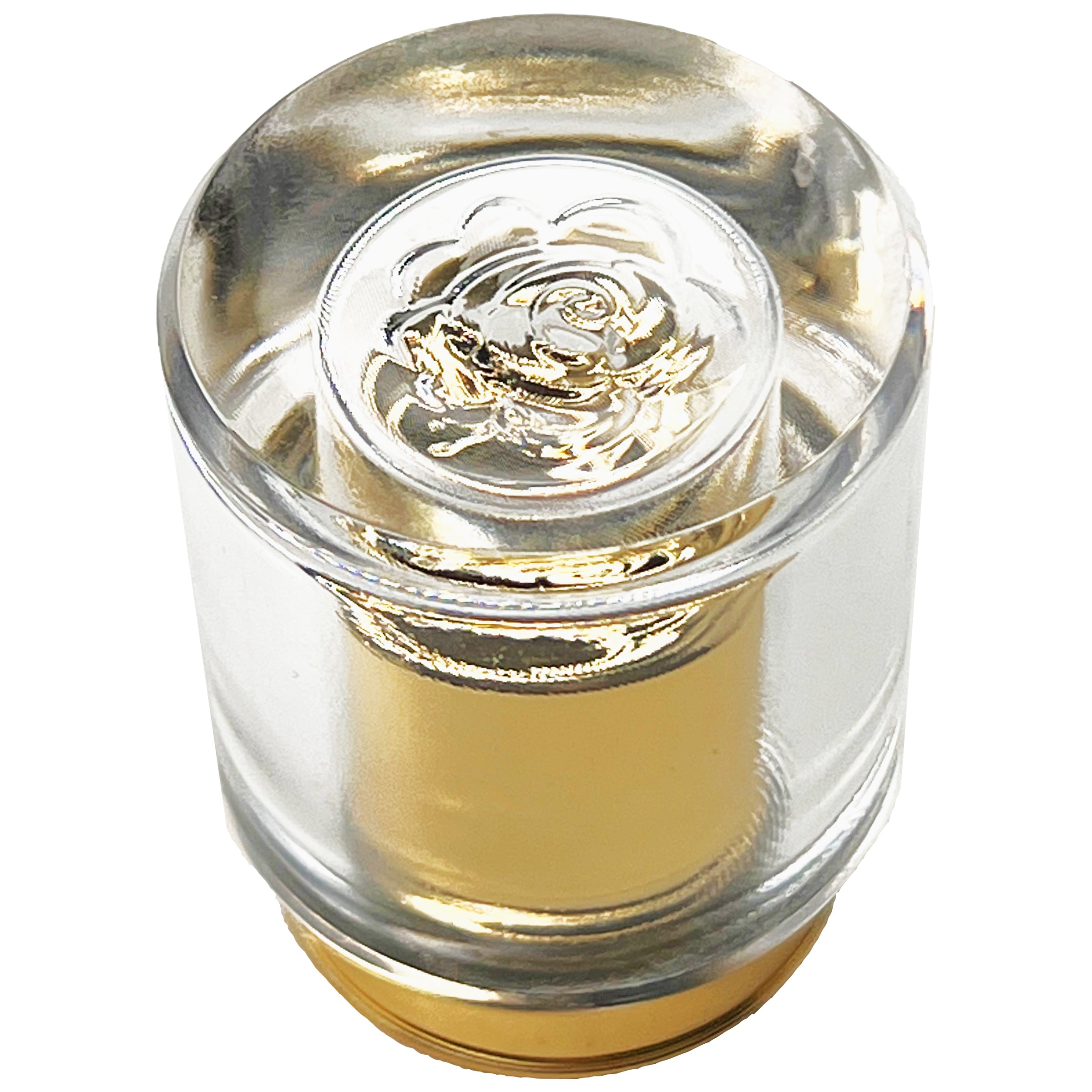 30ml 1oz oriental gold rose lid