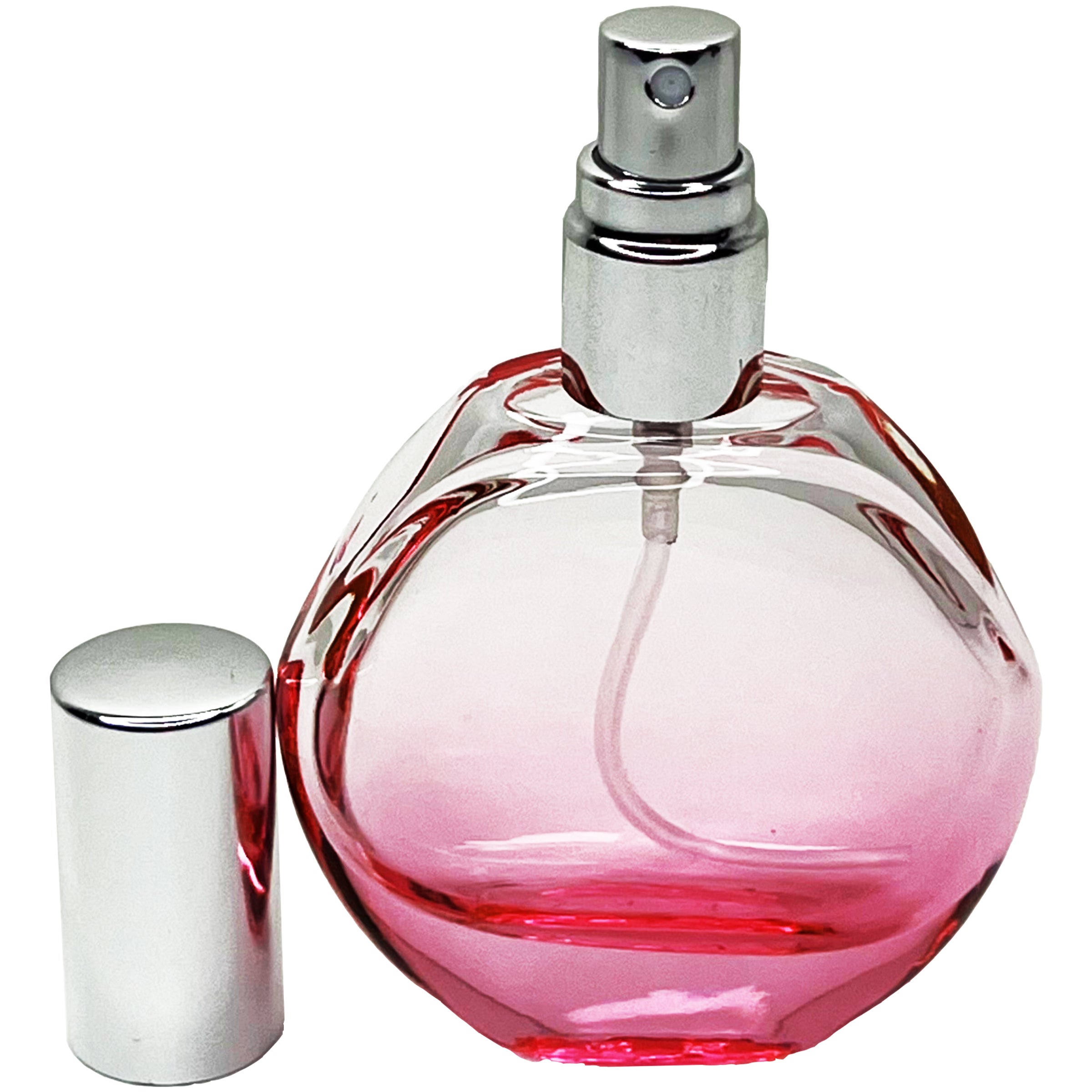 30ml 1oz 6 colors clear gradient glass spray bottles