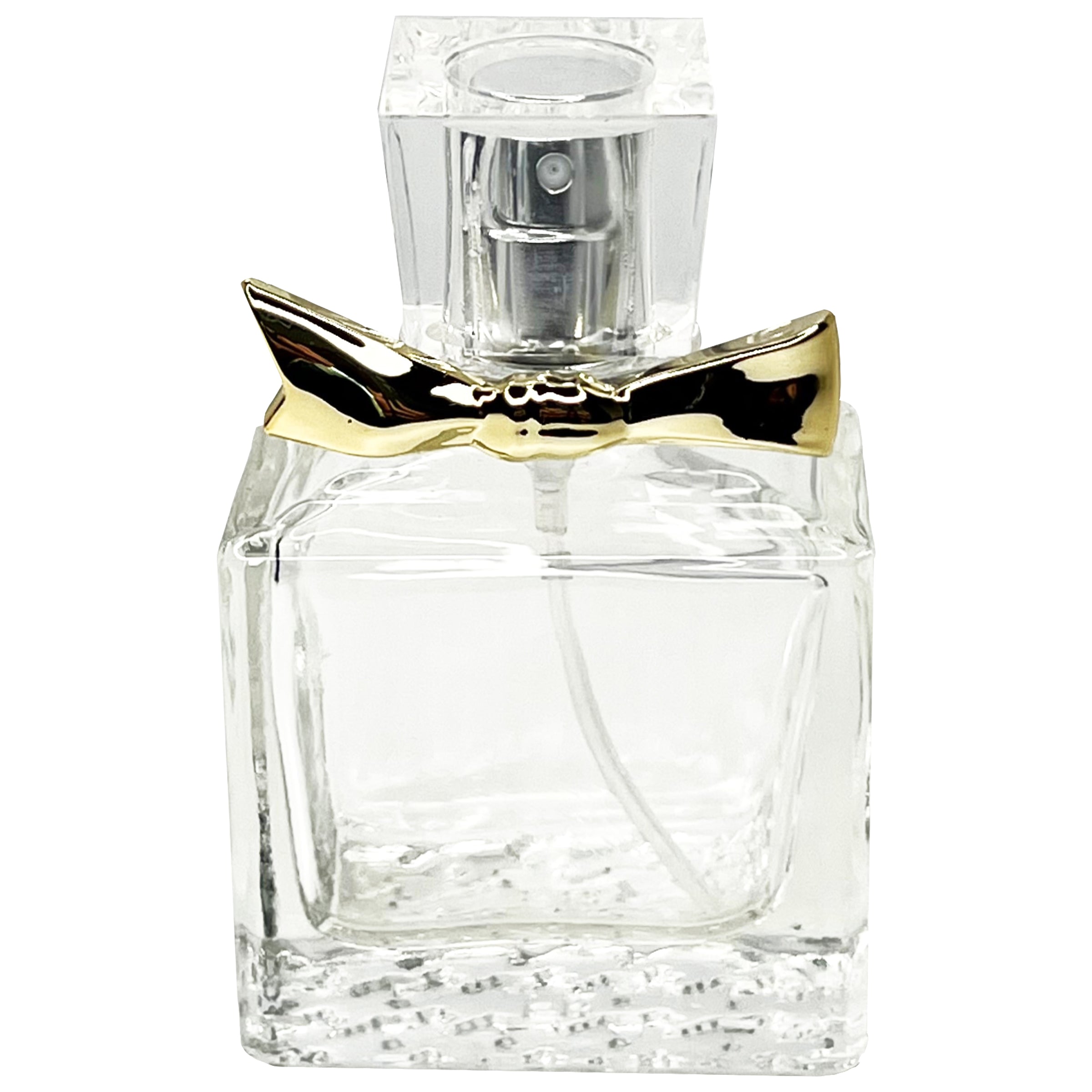 30ml 1oz Bow thick glass perfume spray bottles