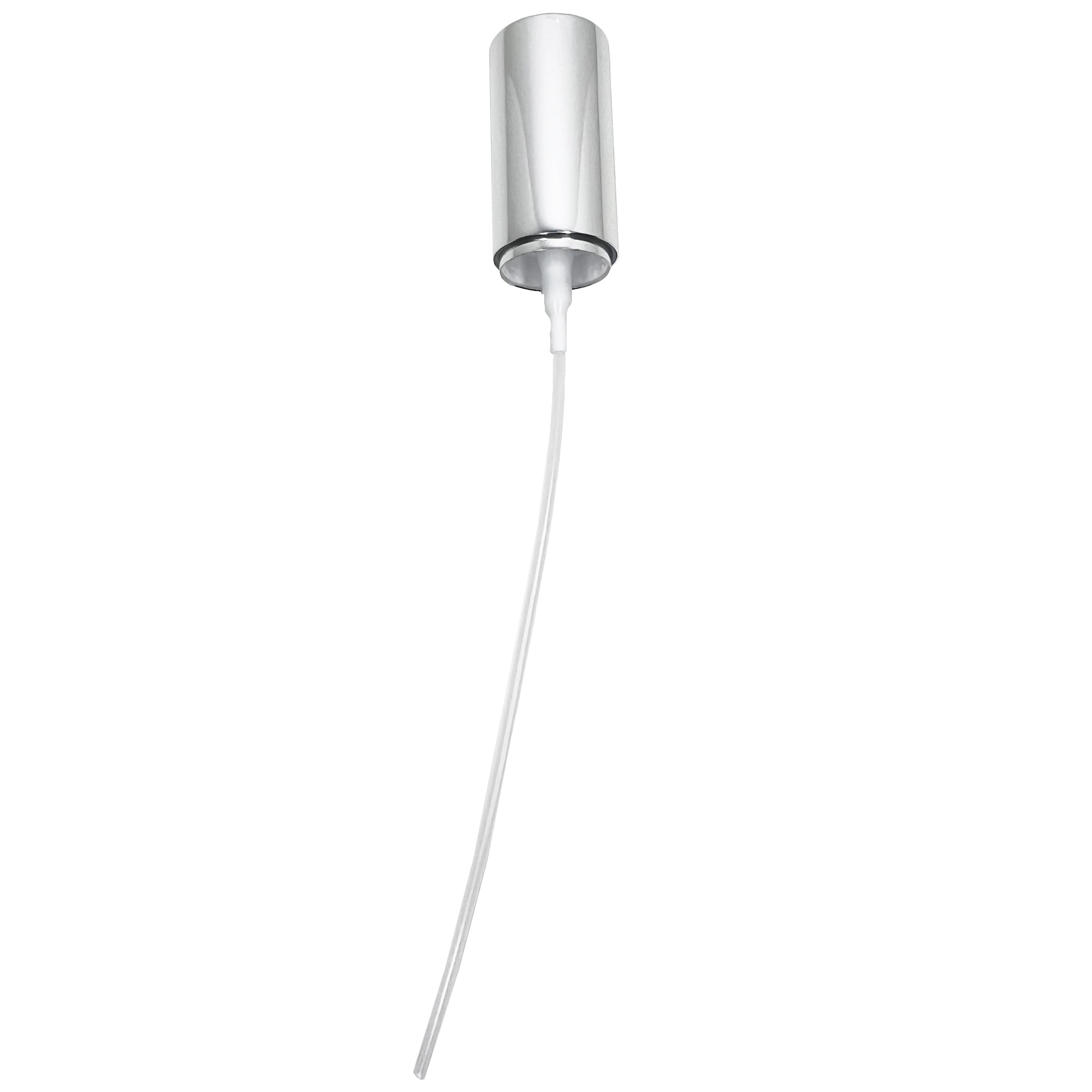 18/415 fine mist screw on pump sprayers metallic aluminum