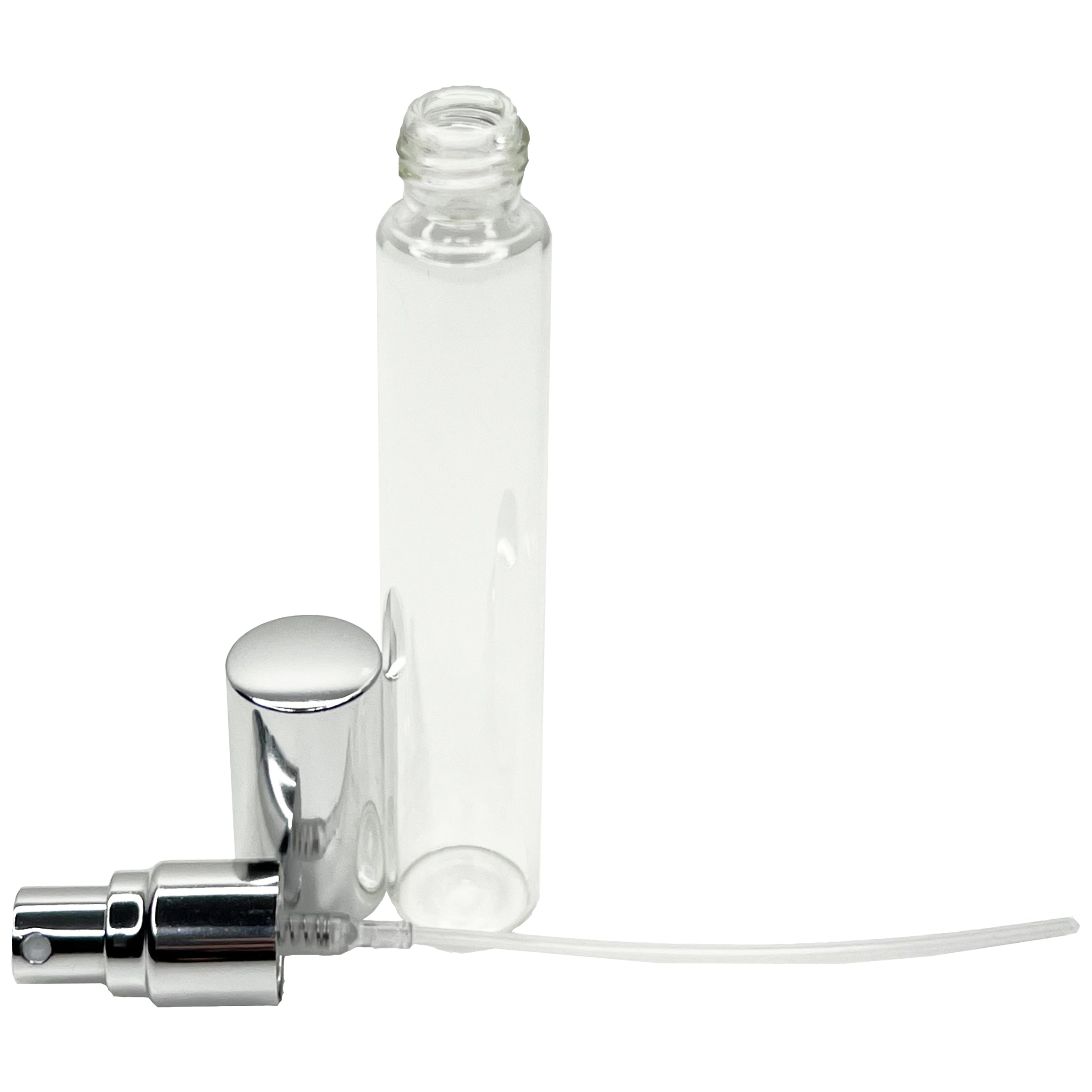 15ml 0.5oz glass spray bottles aluminum pumps lids