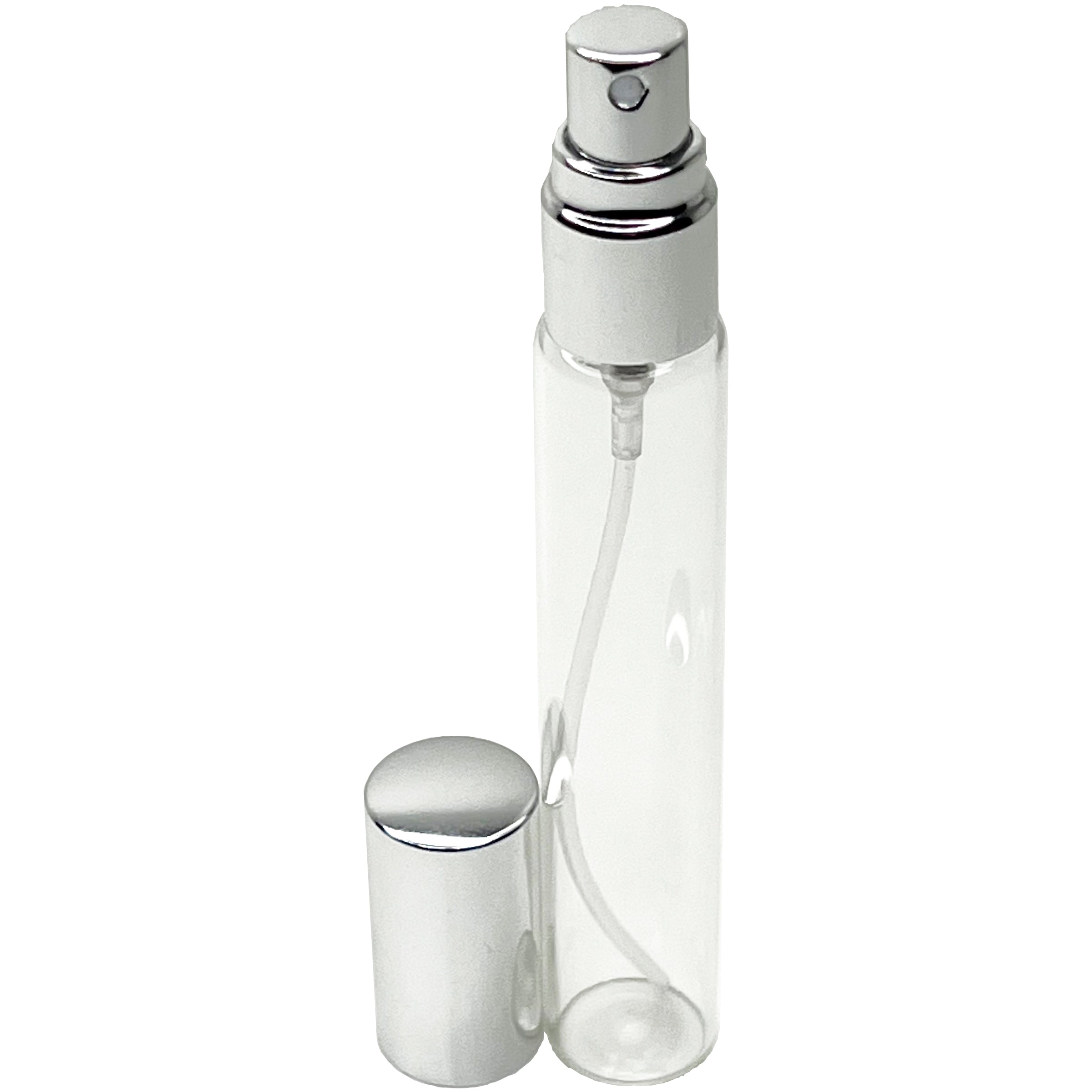 15ml 0.5oz glass spray bottles aluminum pumps lids