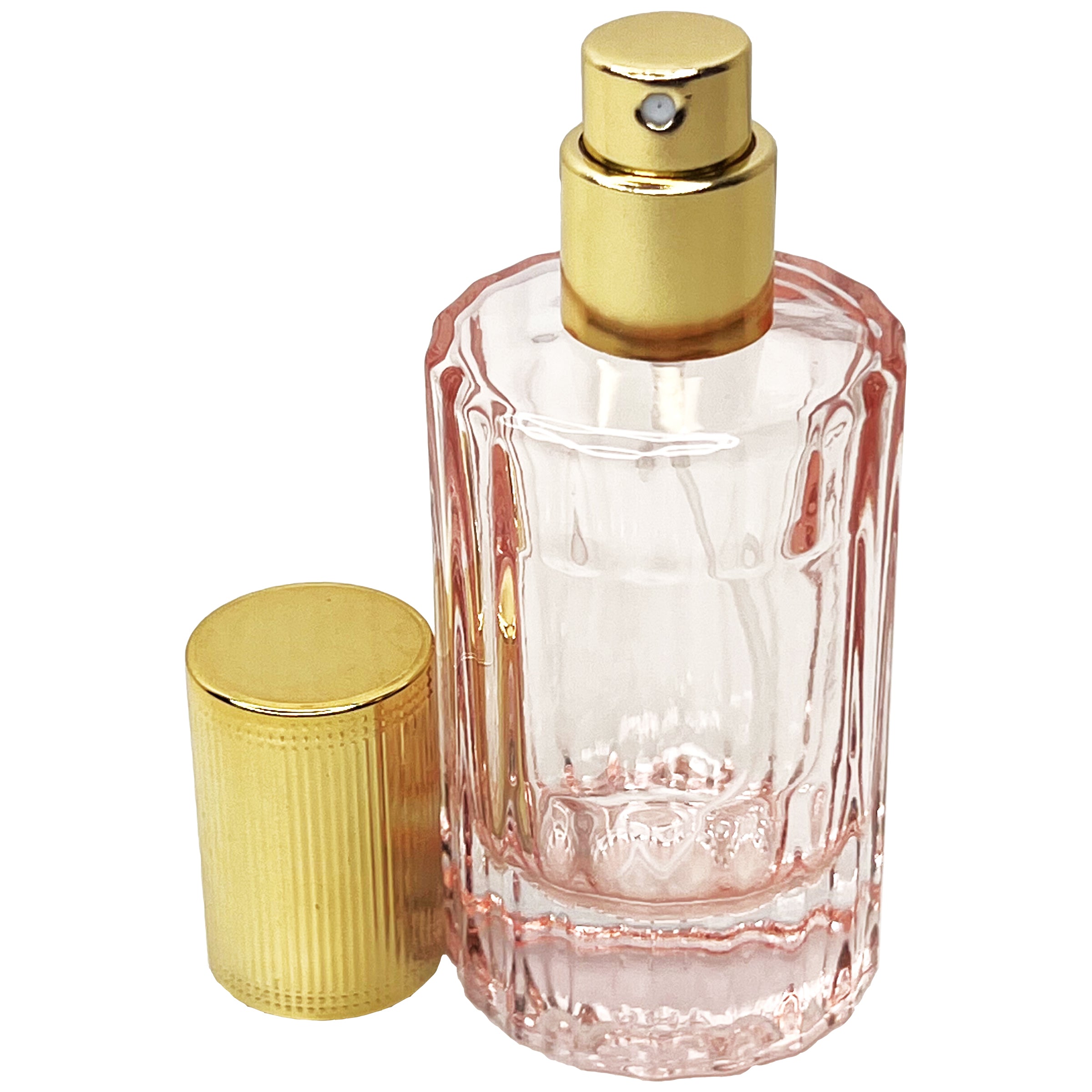 30ml 1oz colored glass cylinder perfume spray bottles