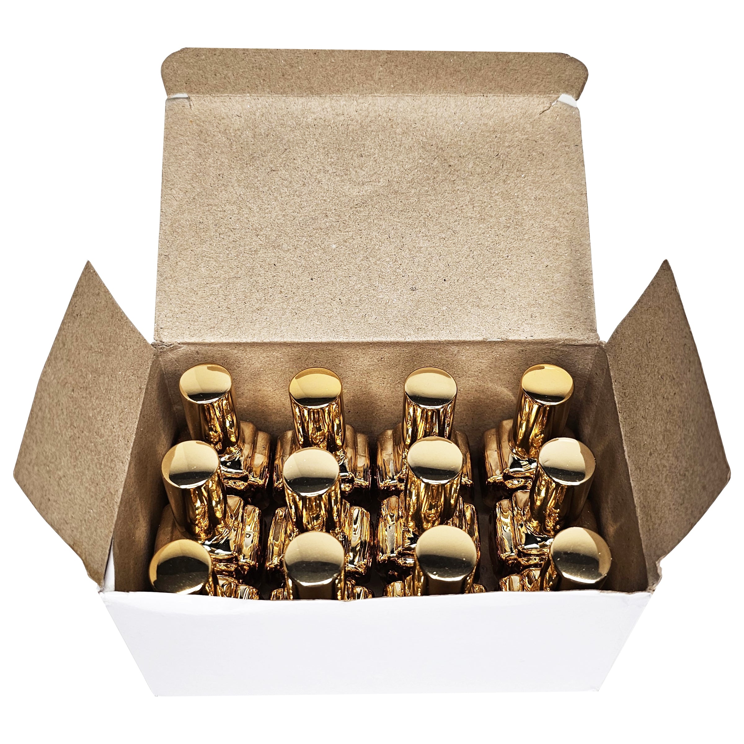 12ml 0.4oz Gold Uv electroplated rose glass spray bottles