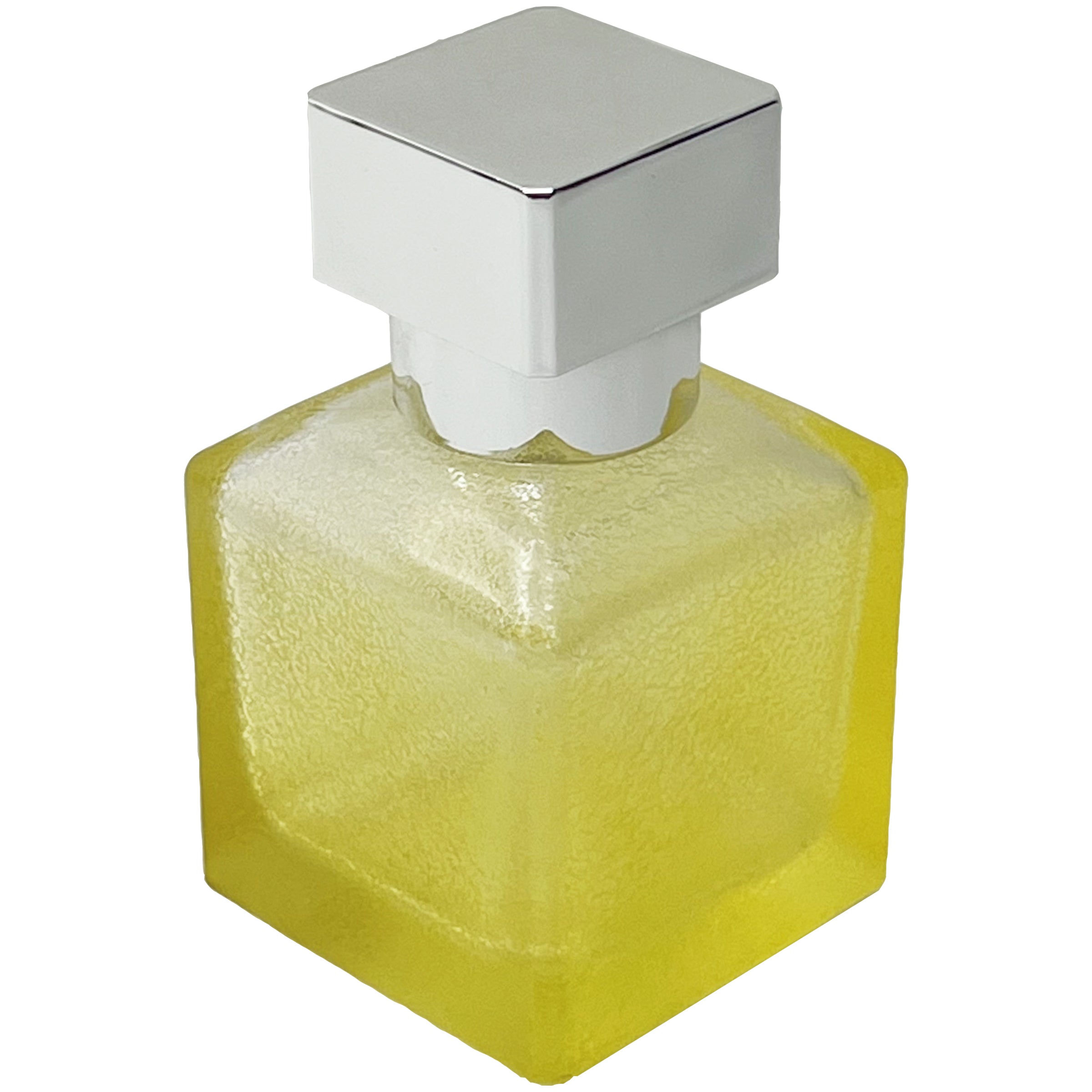 50ml 1.7oz 6 colors gradient cube textured glass perfume spray bottles