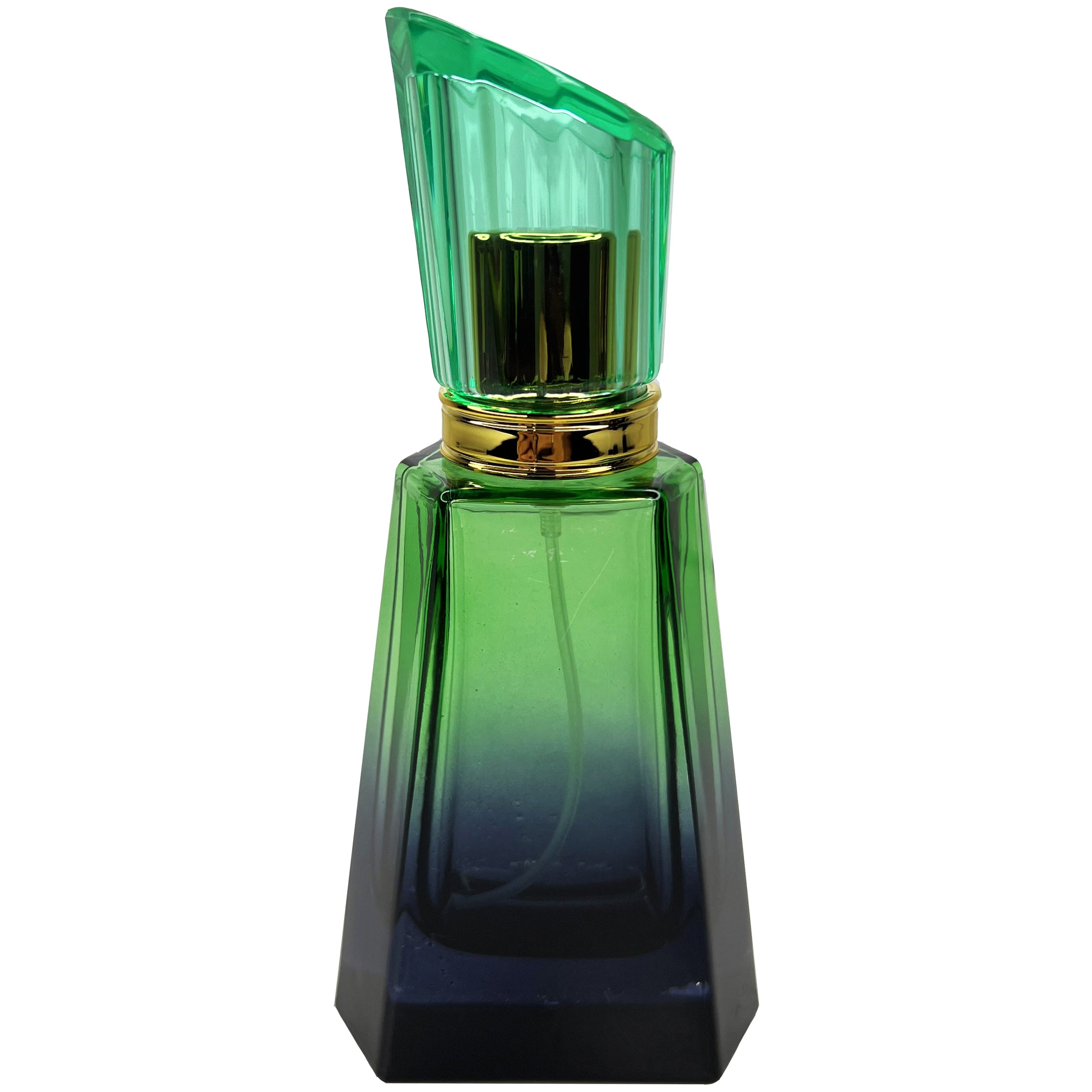50ml 1.7oz 6 colors burj gradient black glass perfume bottles