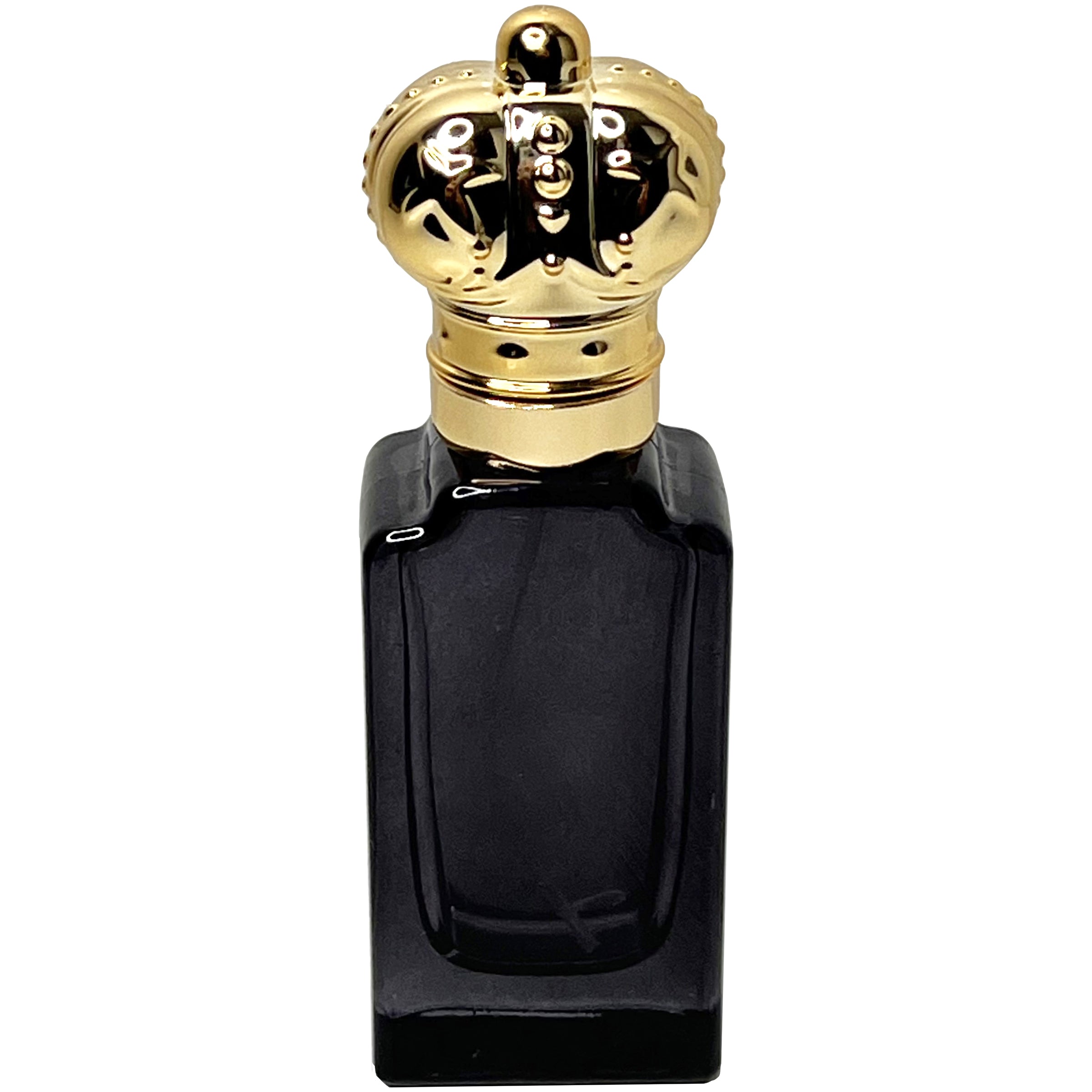 30ml 1oz golden crown lids colored glass perfume spray bottles