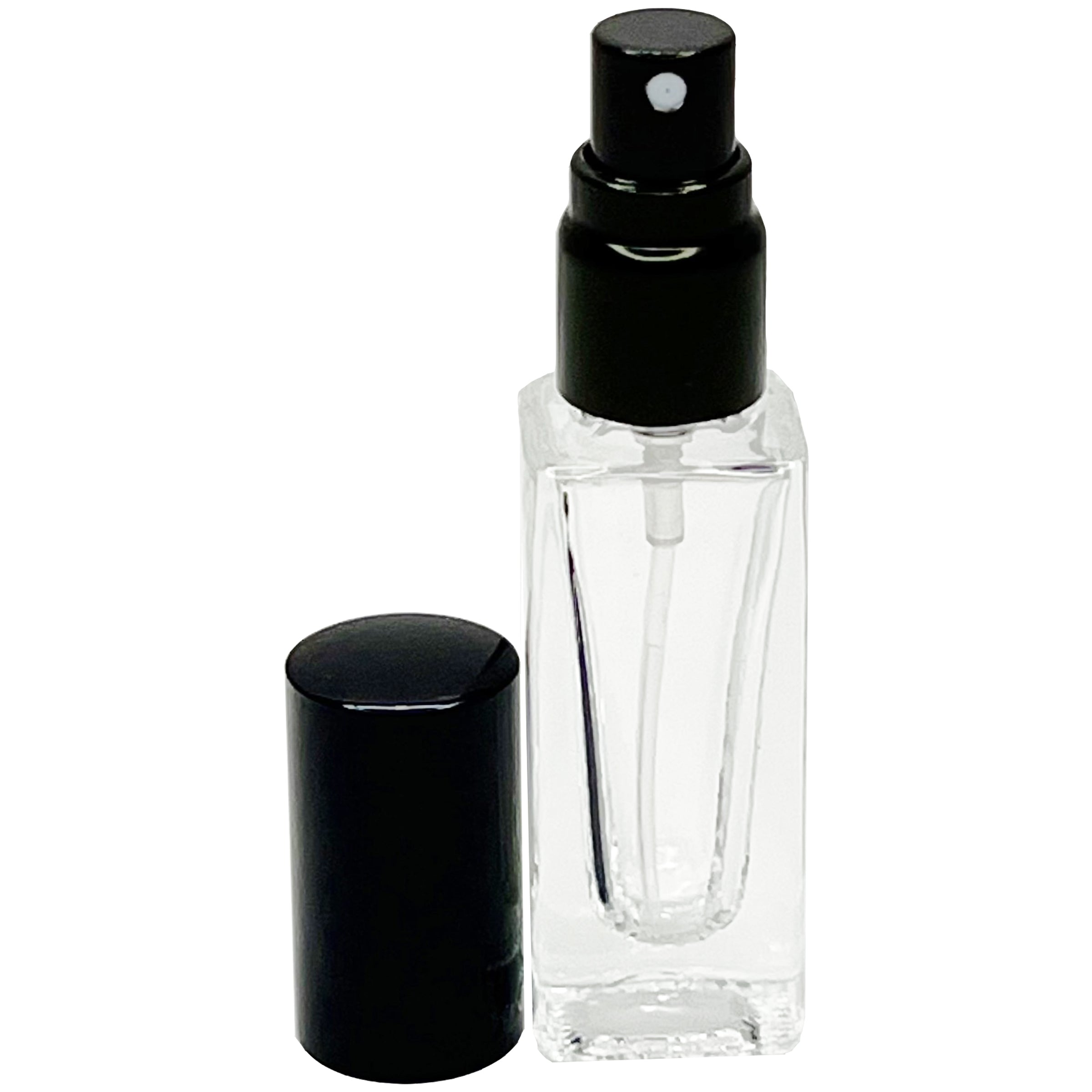 6ml .2oz Thick Glass mini perfume spray bottles 3 pack samples