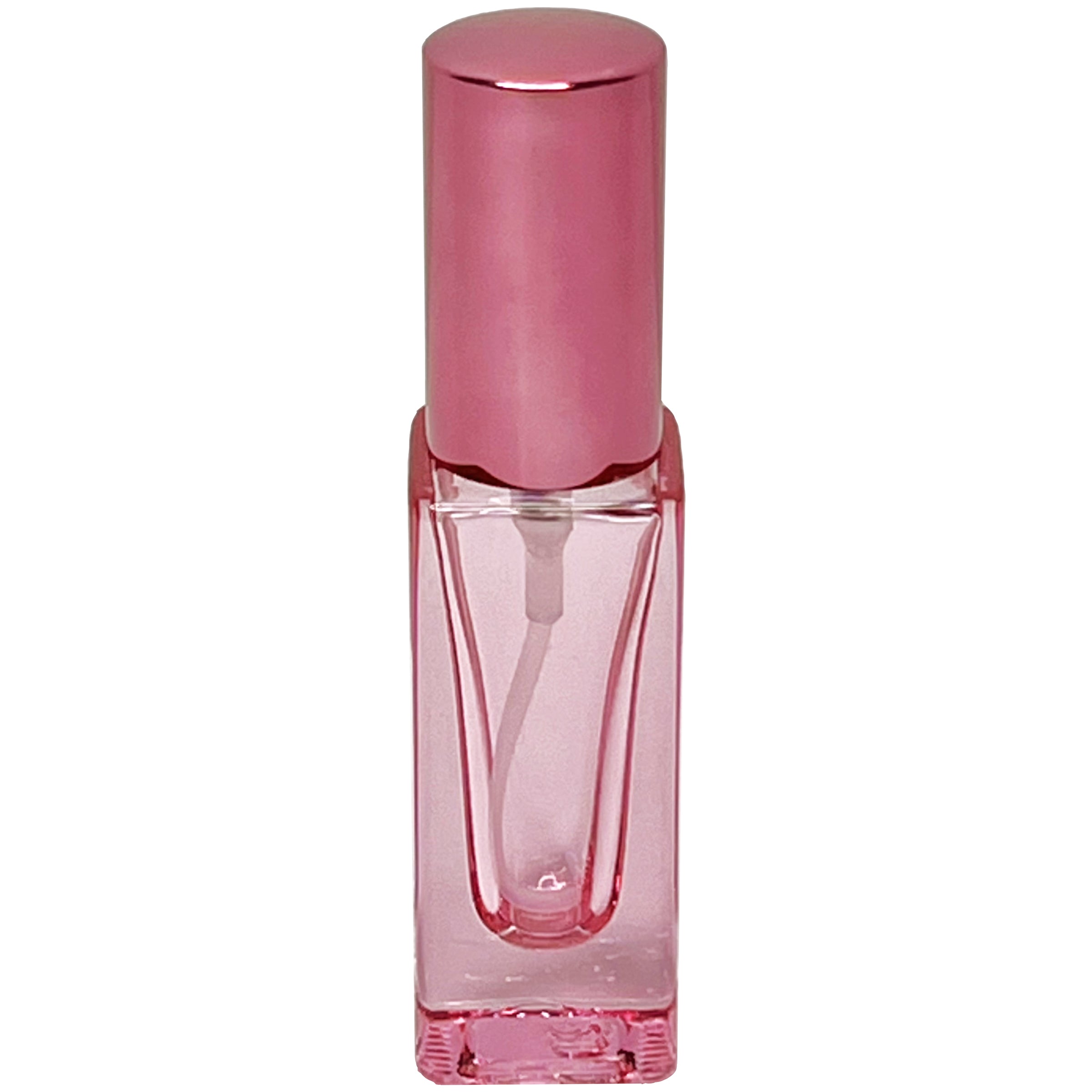 6ml .2oz thick glass mini perfume colored spray bottles 4 pack samples