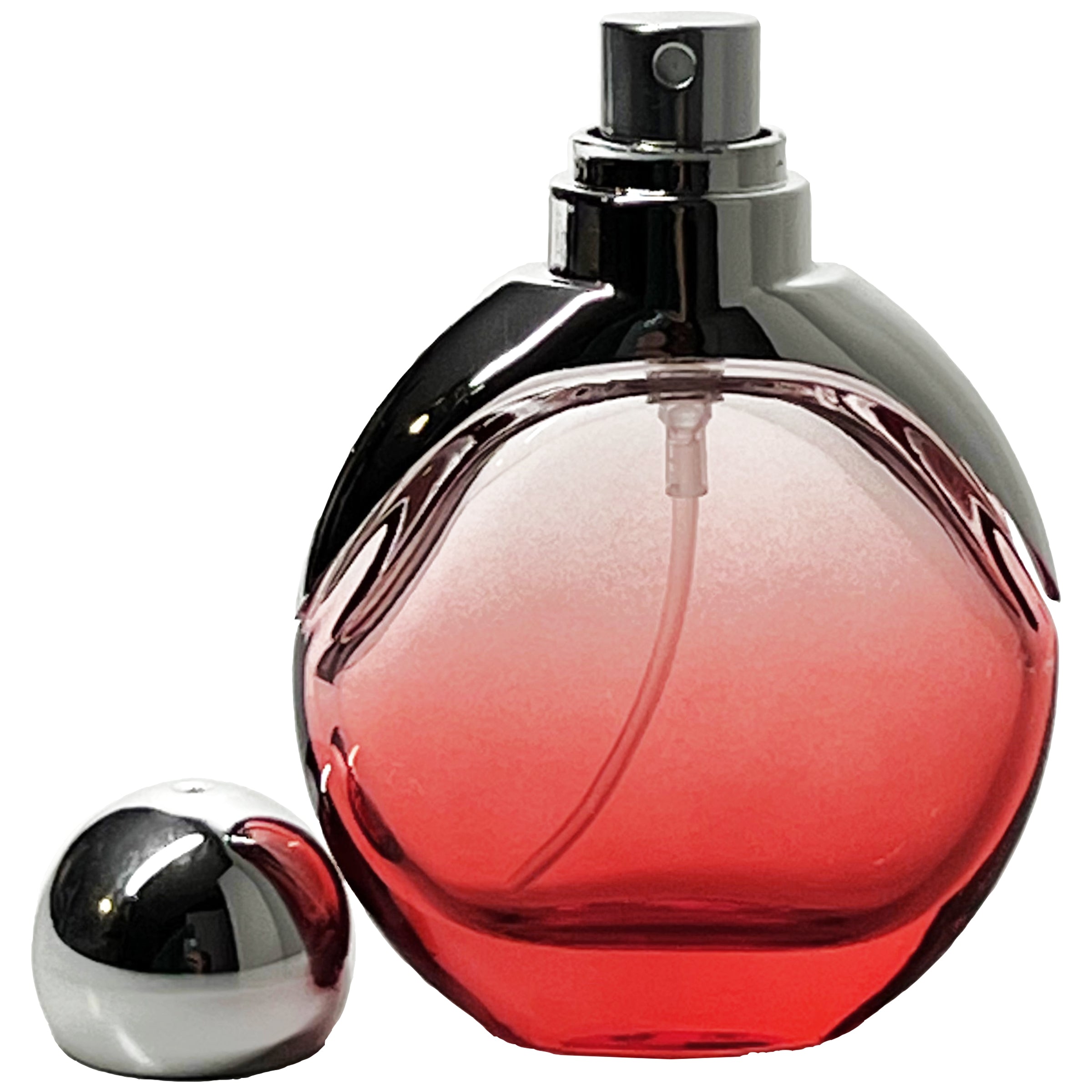 30ml 1oz 6 colors clear gradient glass spray bottles