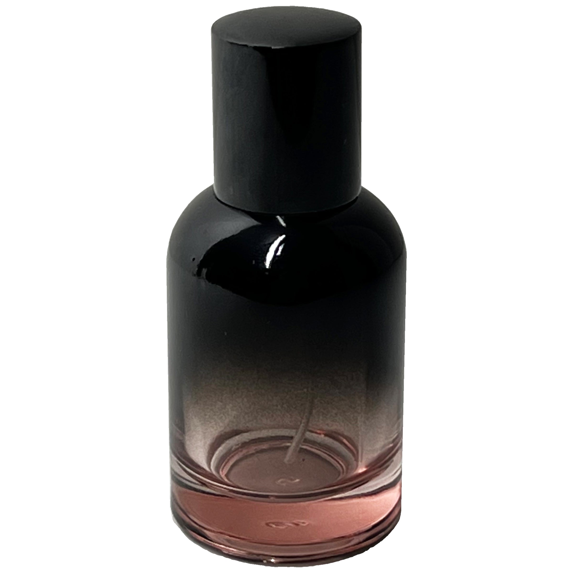 30ml 1oz Boston Round 6 colors Gradient Black perfume spray bottles