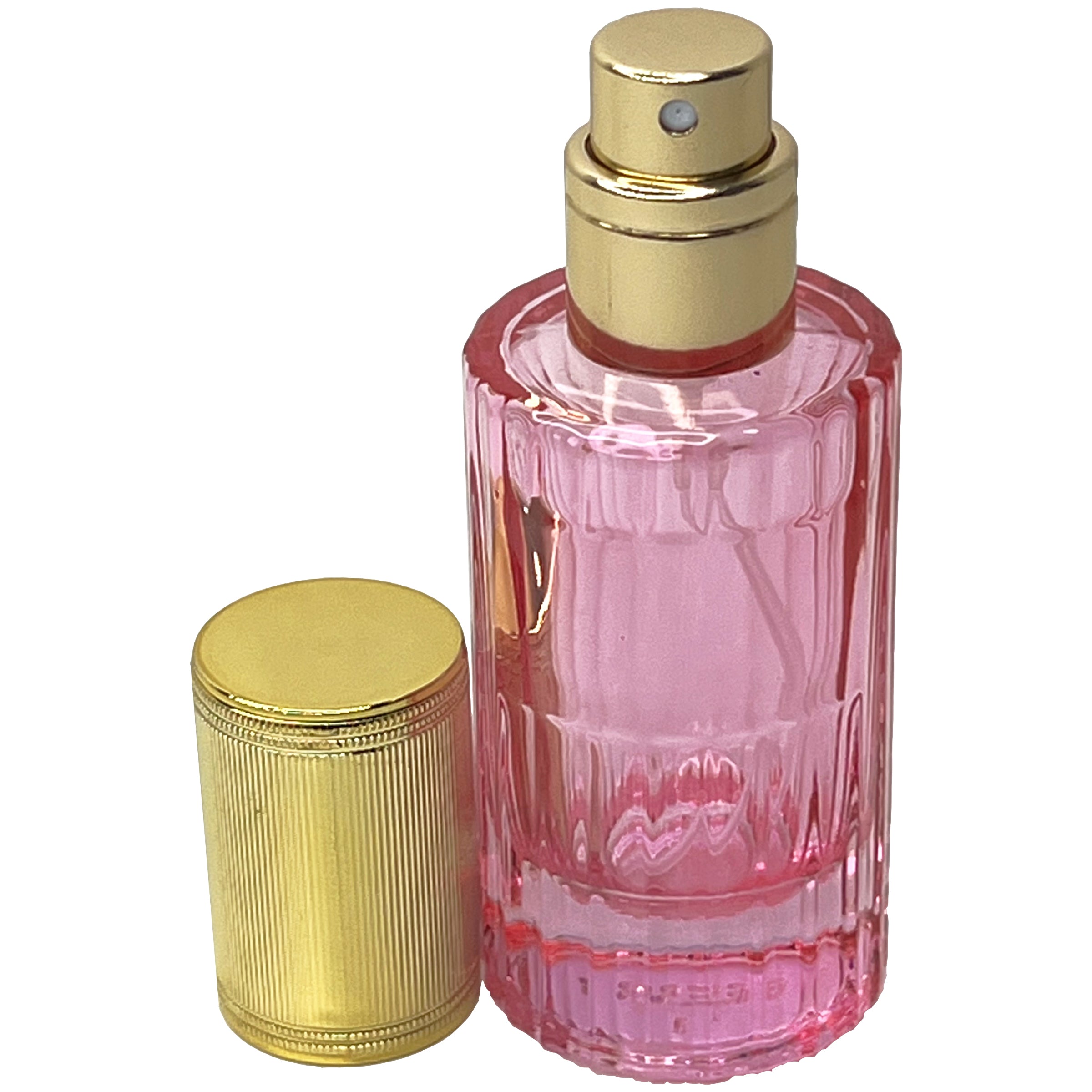 20ml 0.67oz 6 colors glass cylinder perfume spray bottles