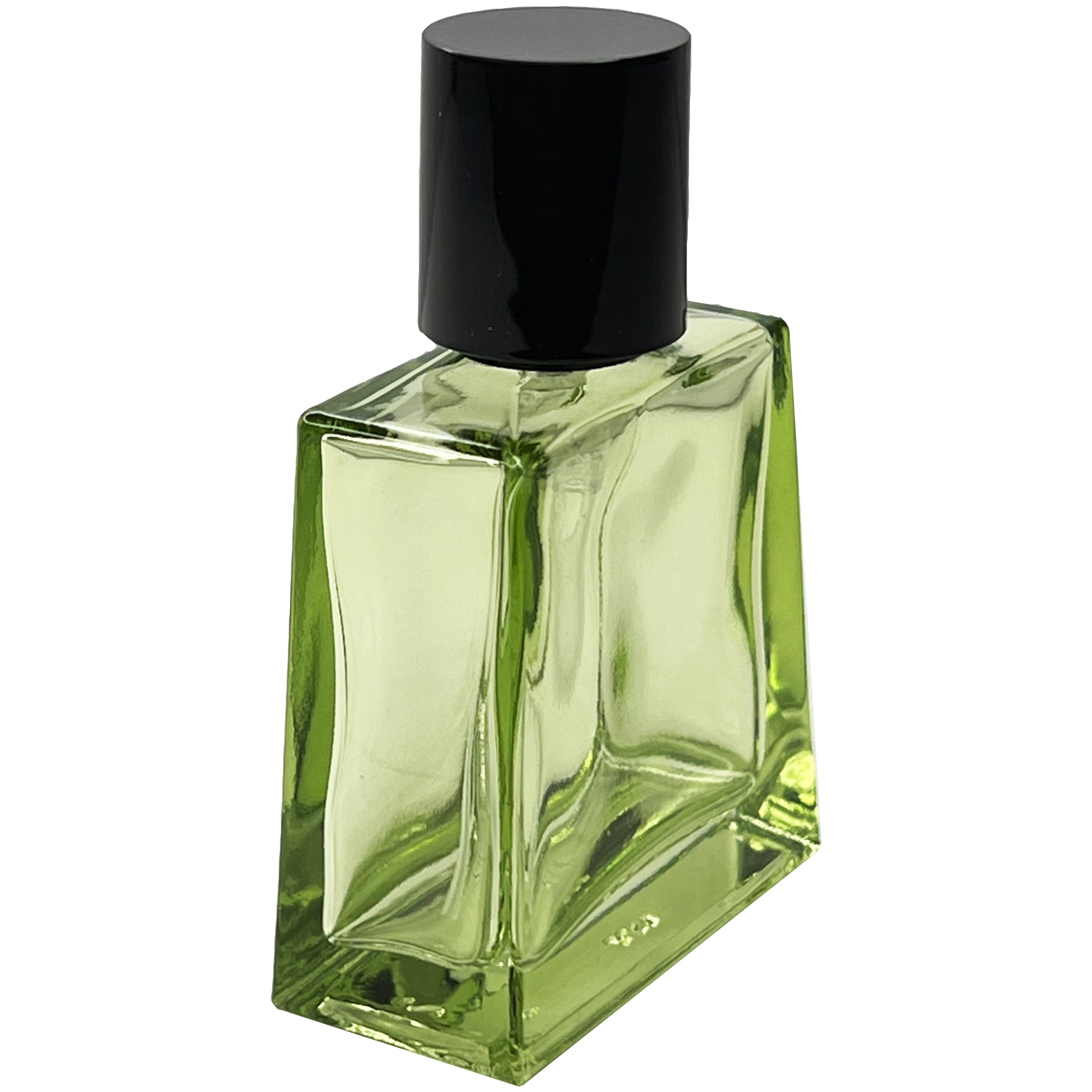 30ml 1oz colored glass trapezoid perfume spray bottles