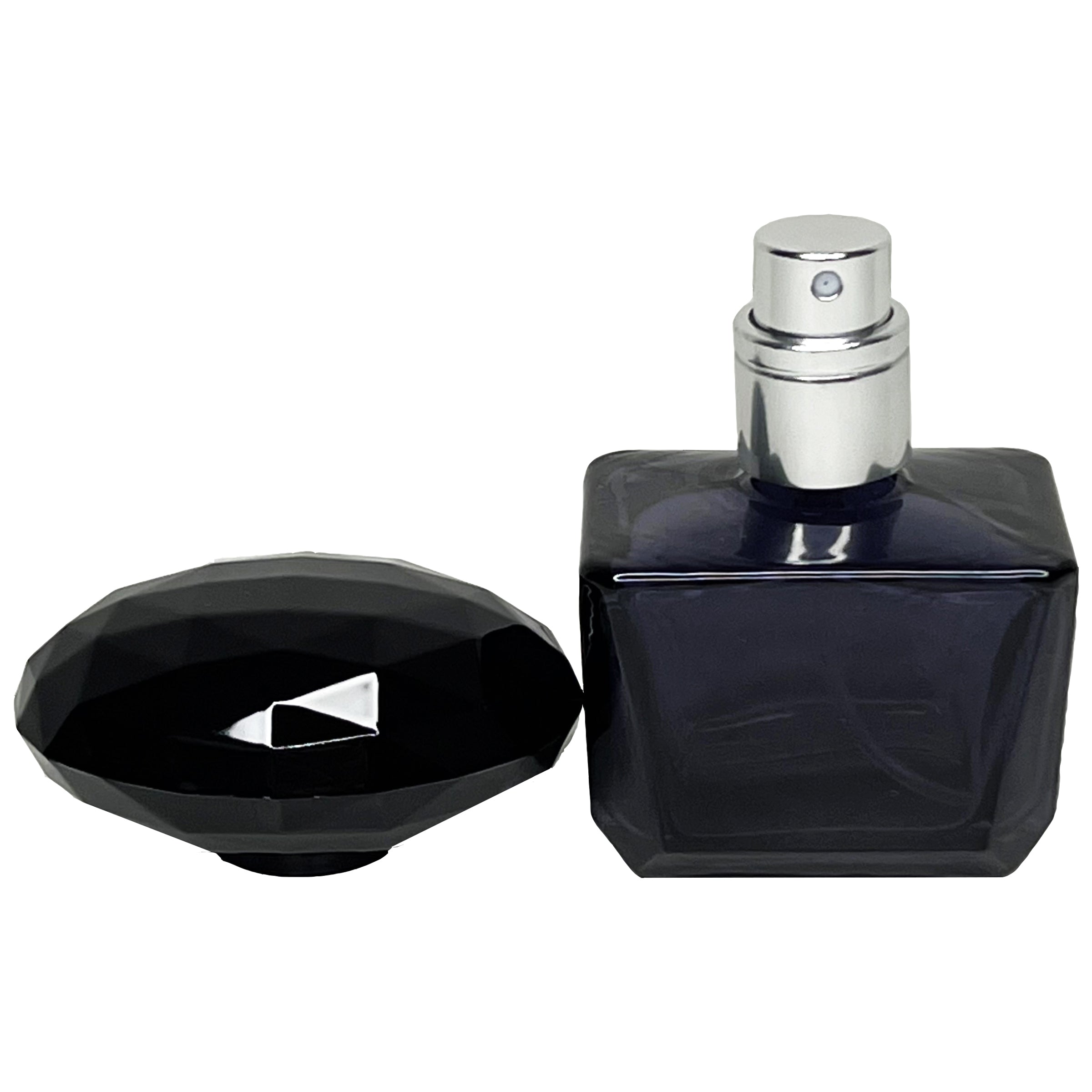 30ml 1oz 3 colors glass gemstone lids perfume spray bottles