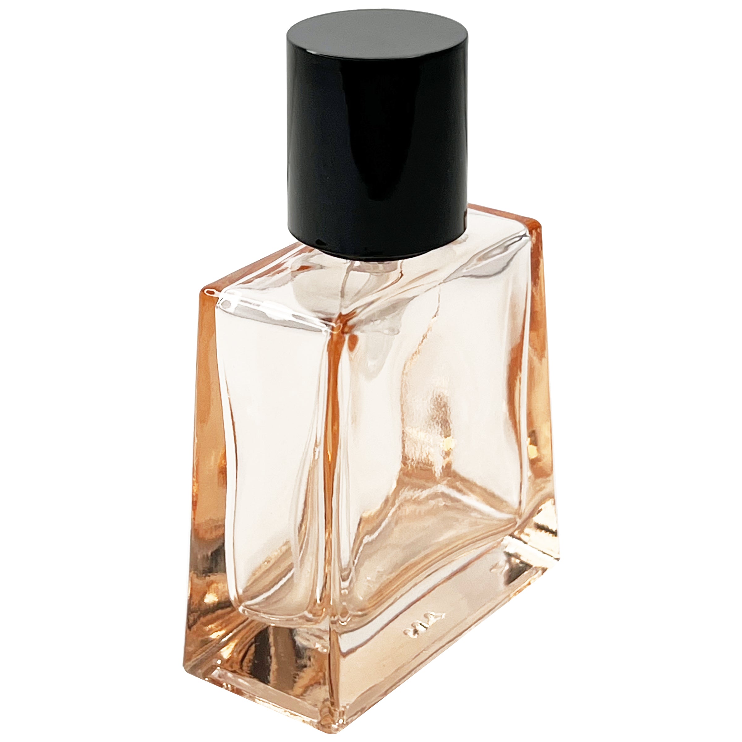 30ml 1oz colored glass trapezoid perfume spray bottles