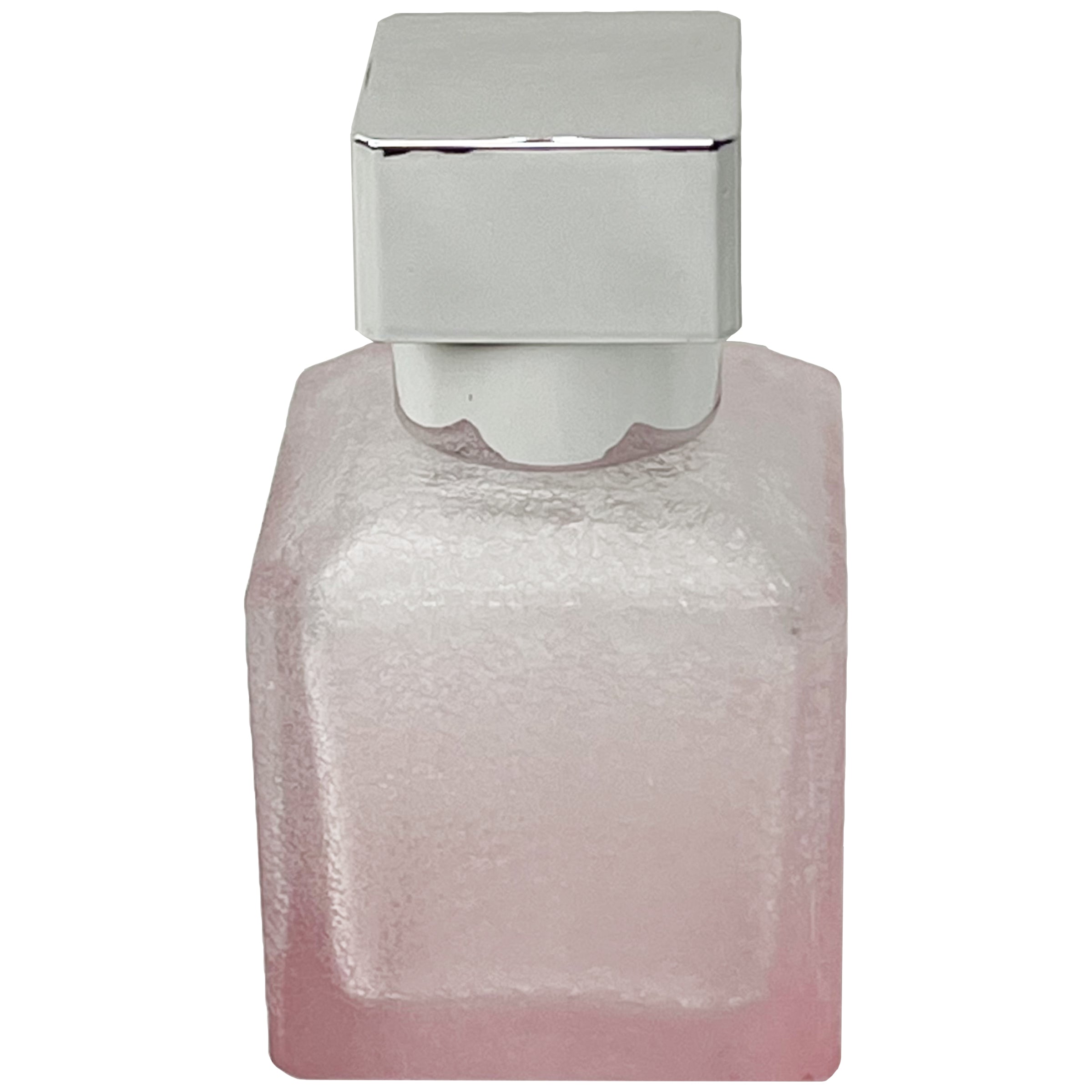 50ml 1.7oz 6 colors gradient cube textured glass perfume spray bottles