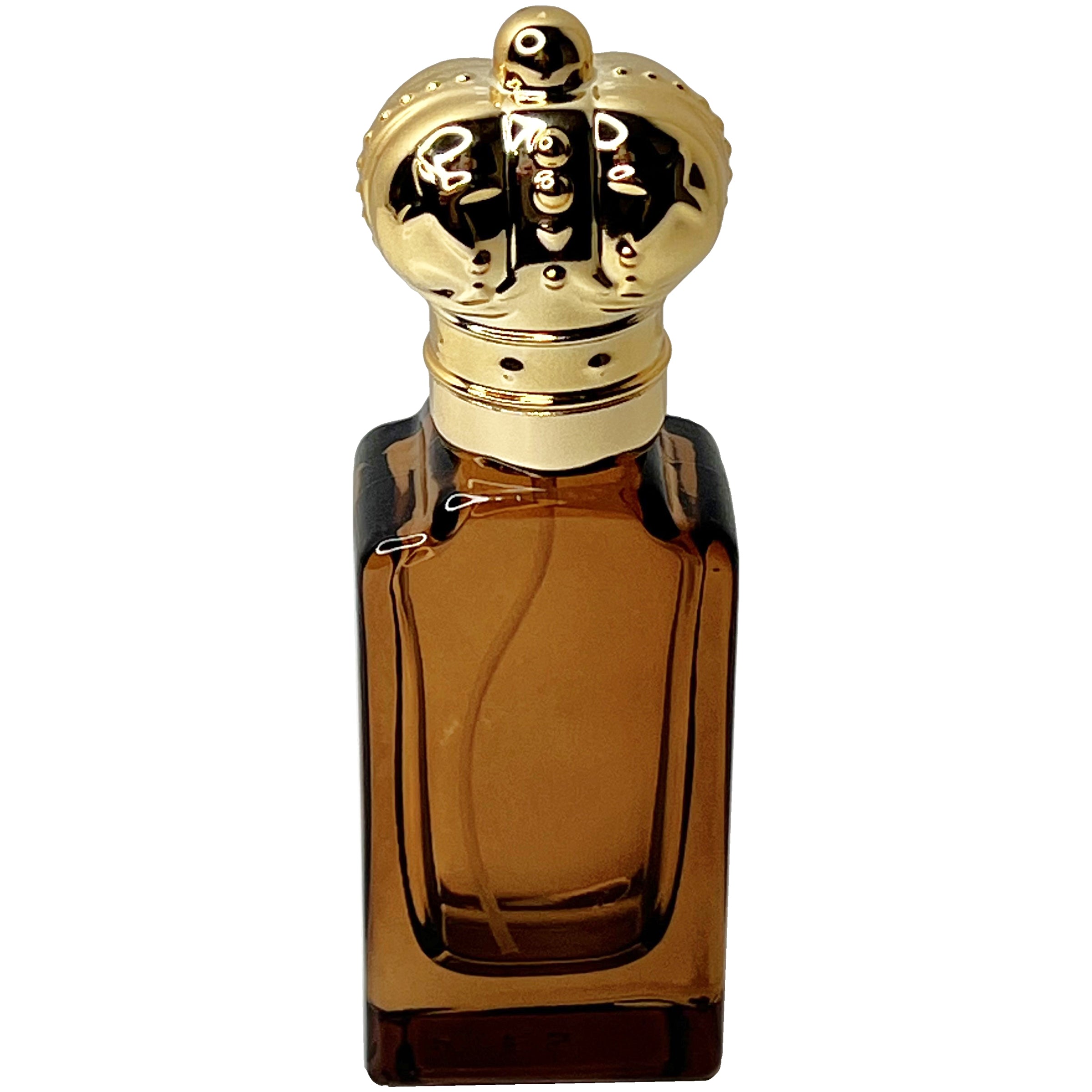 30ml 1oz golden crown lids colored glass perfume spray bottles