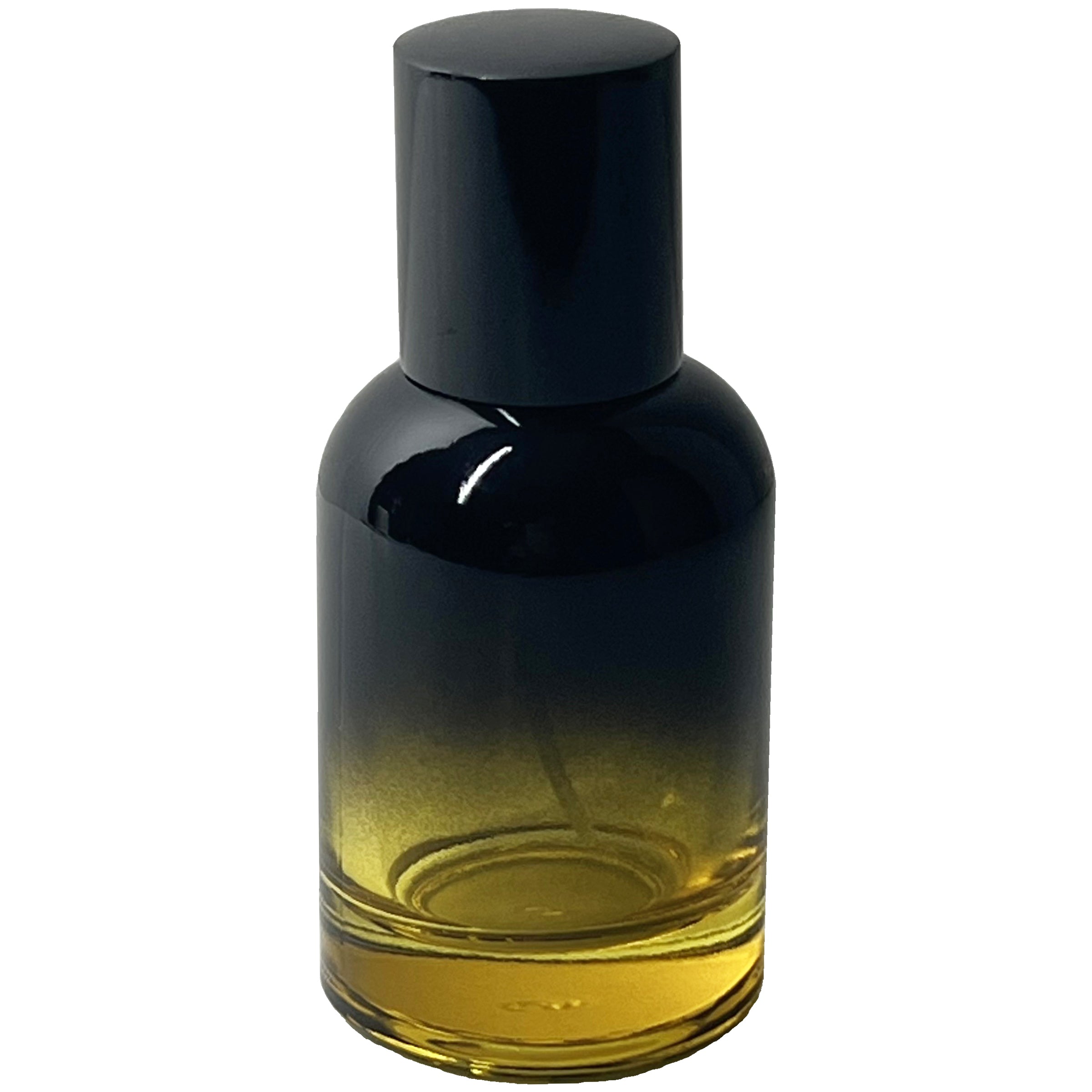 30ml 1oz Boston Round 6 colors Gradient Black perfume spray bottles