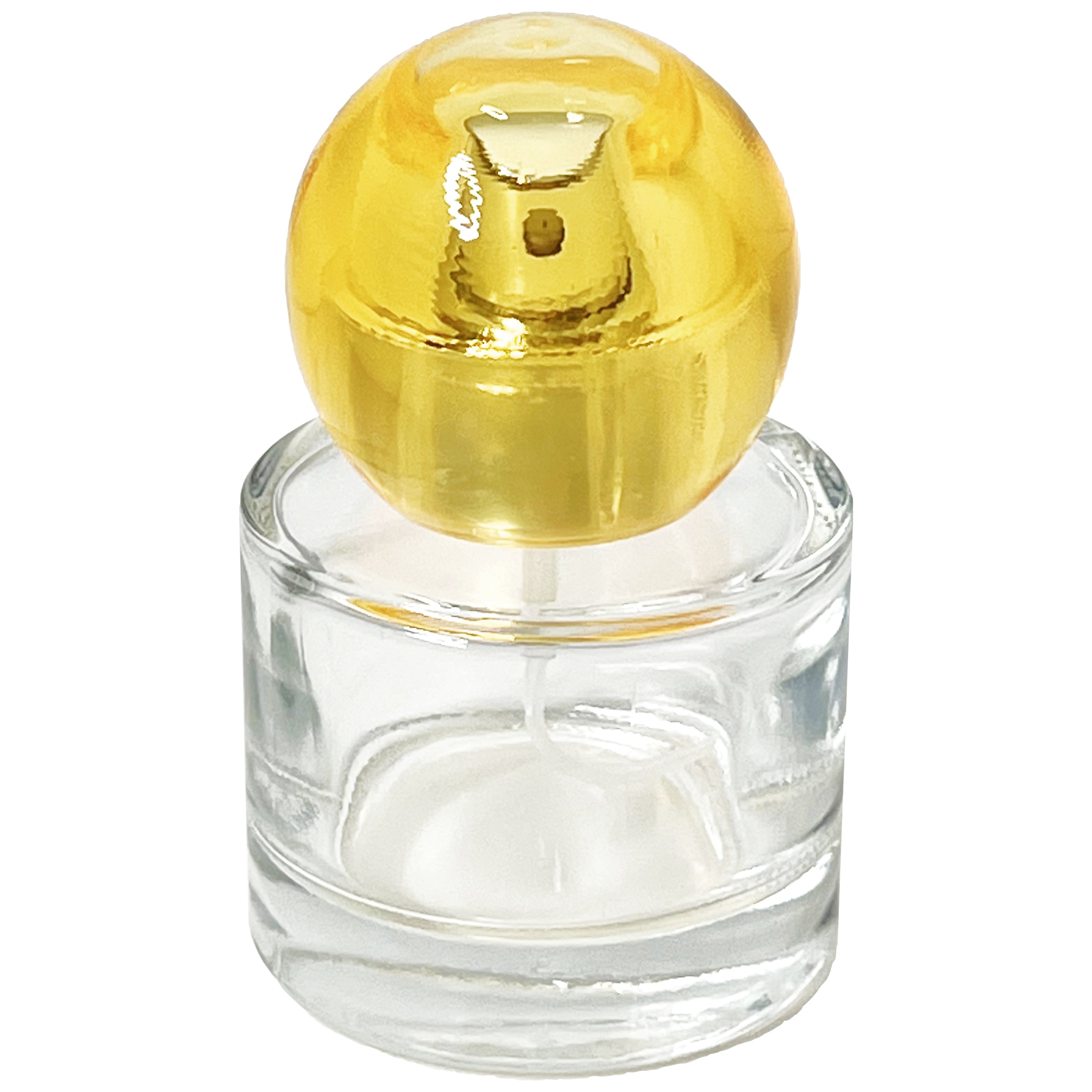 30ml 1oz round sphere cap perfume glass spray bottles