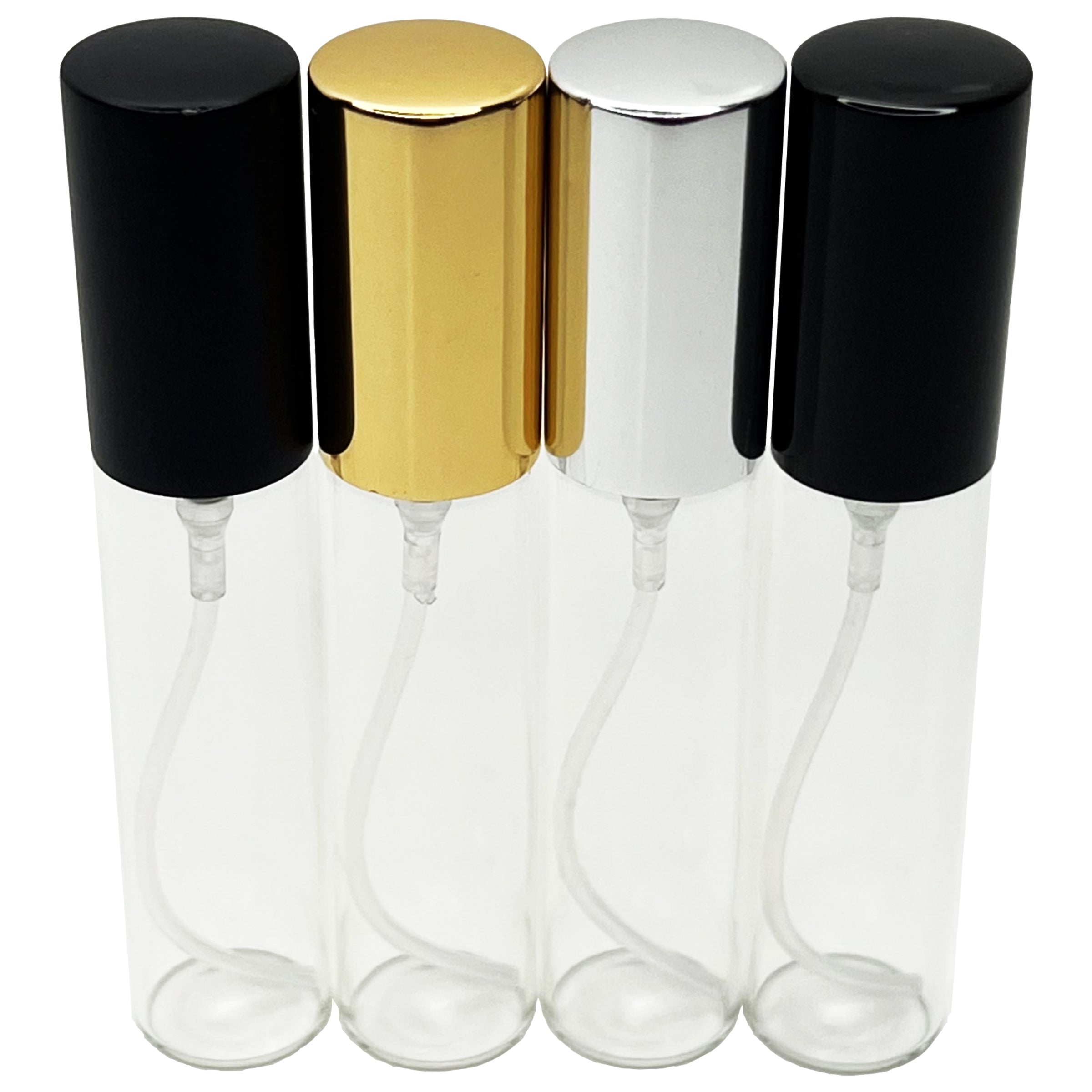 10ml 0.33oz glass bottles aluminum sprayers