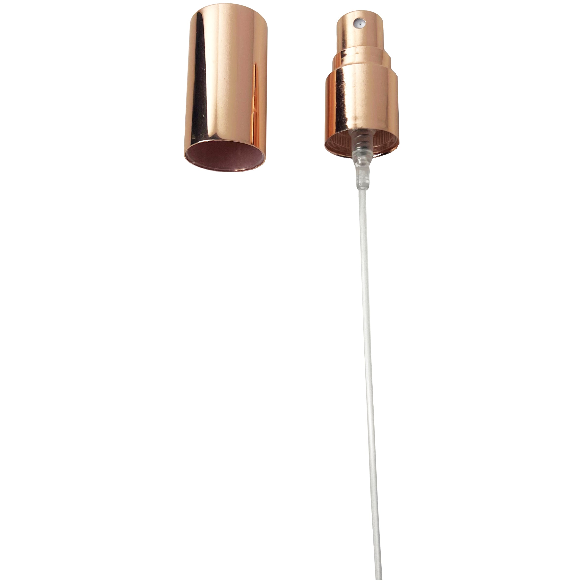 13/415 Fine mist screw on sprayers pump atomizers metallic aluminum