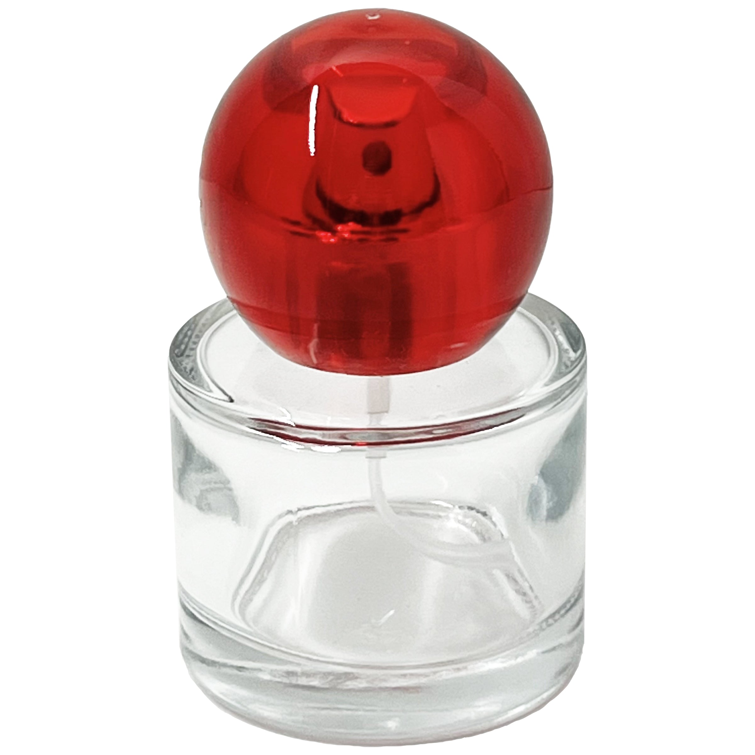 30ml 1oz round sphere cap perfume glass spray bottles