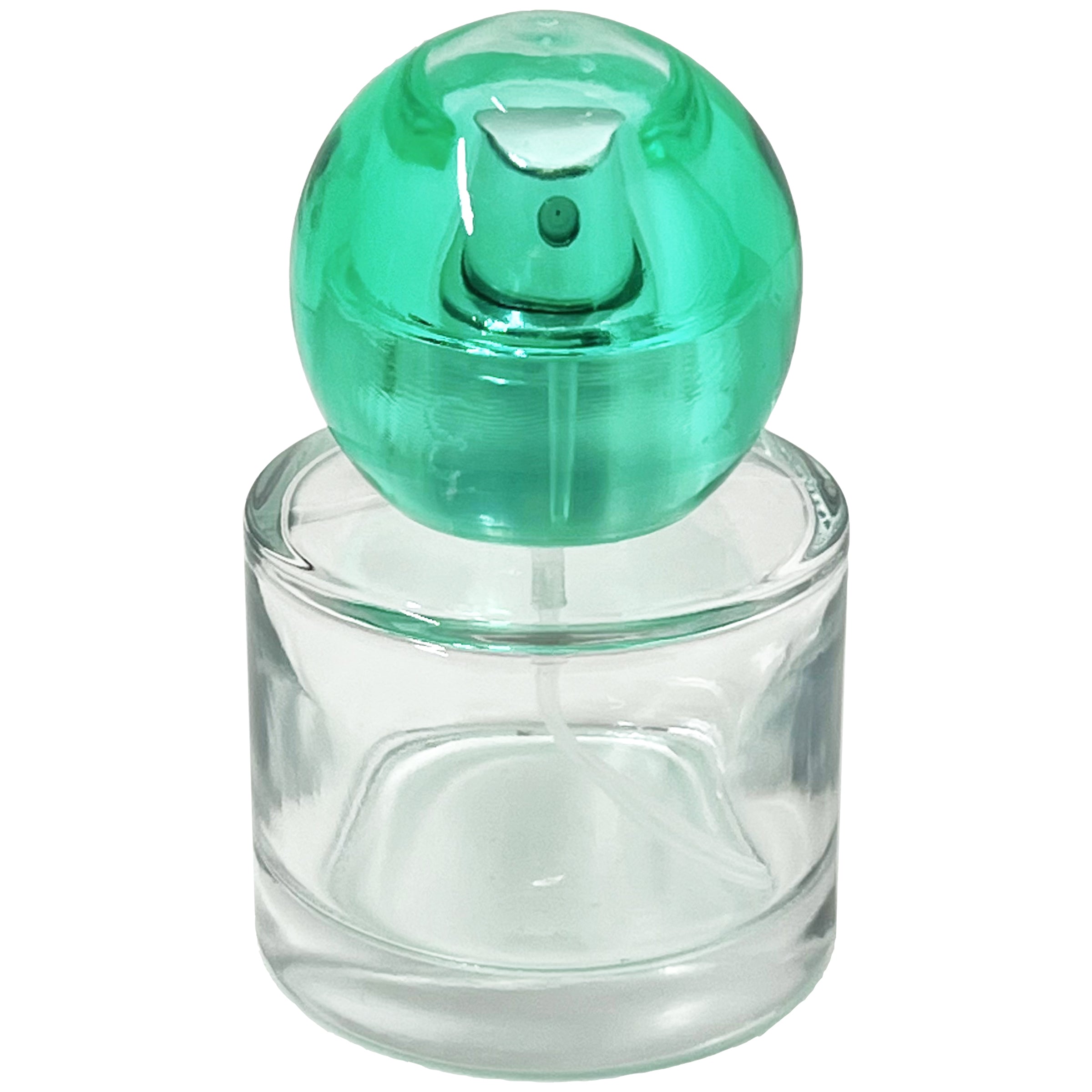 30ml 1oz round sphere cap perfume glass spray bottles