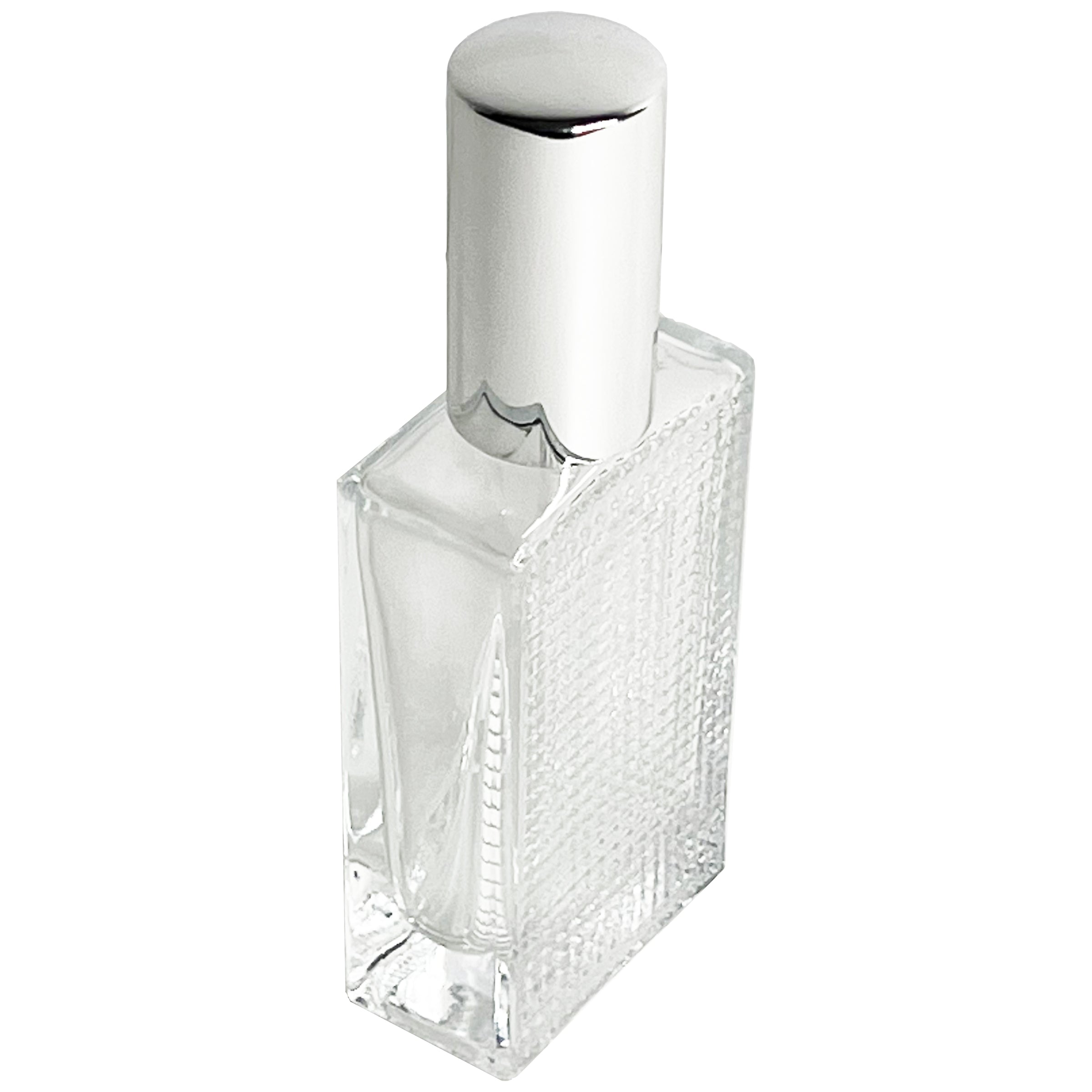 50ml 1.7oz grid glass perfume spray bottles