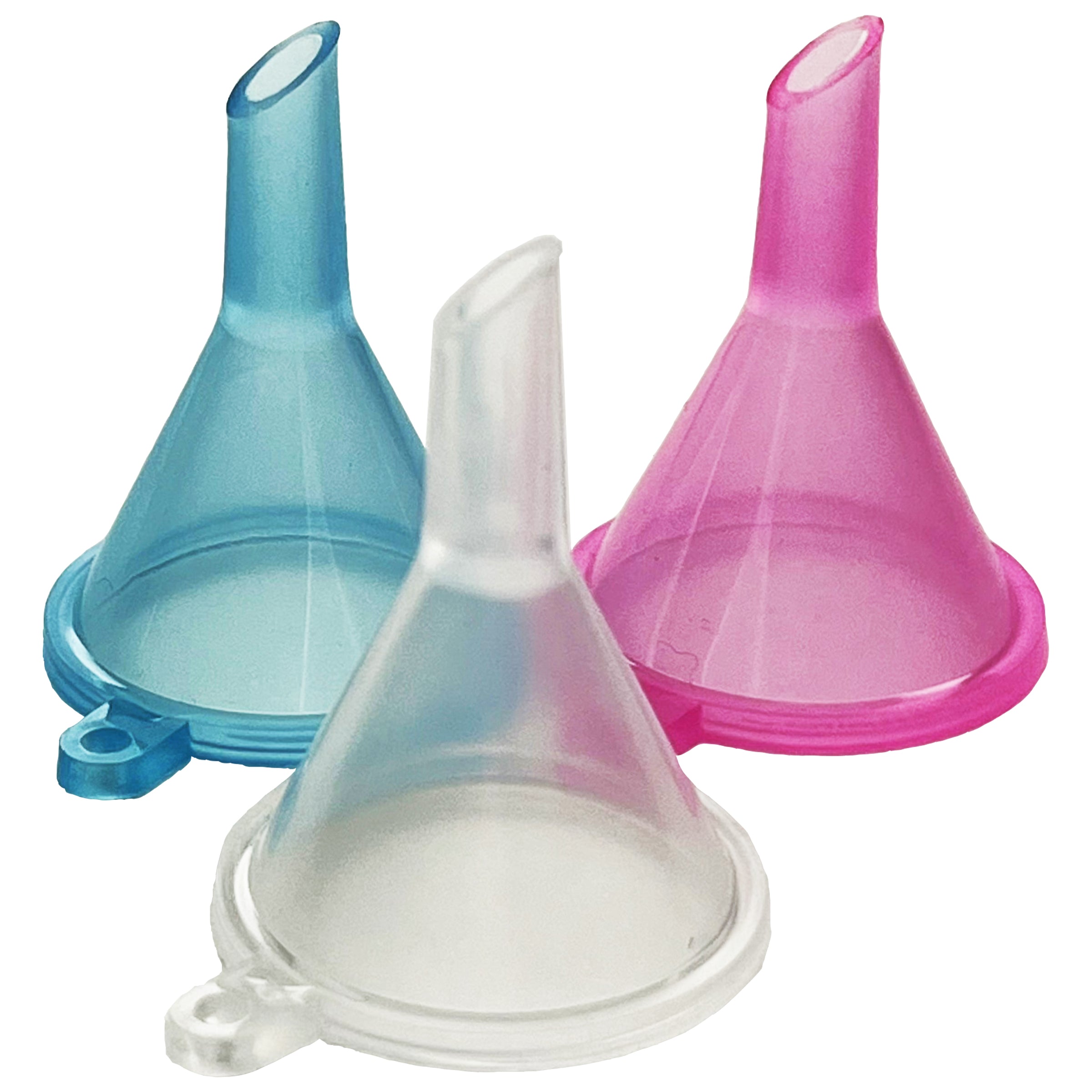Mini plastic funnels