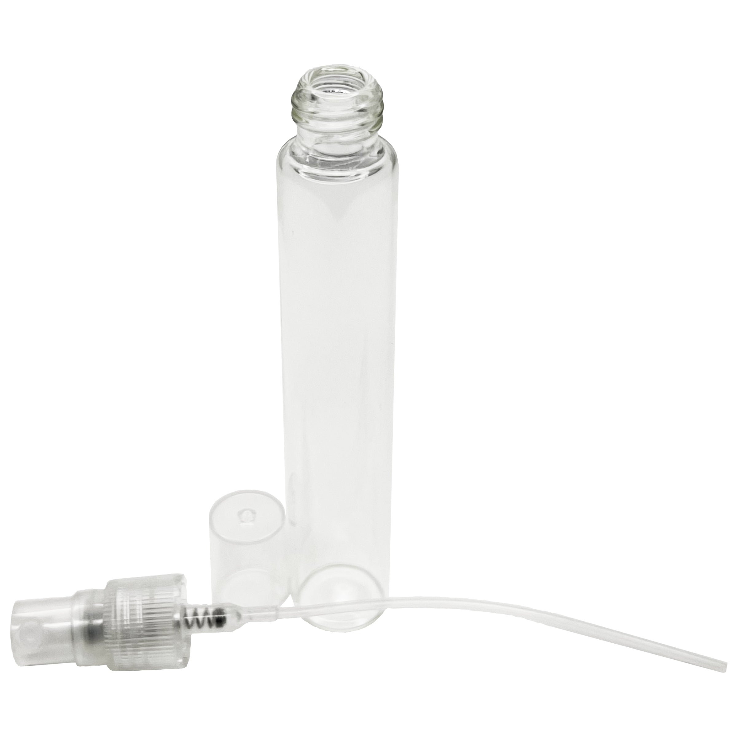15ml 0.5oz perfume glass spray bottles clear black spray pumps