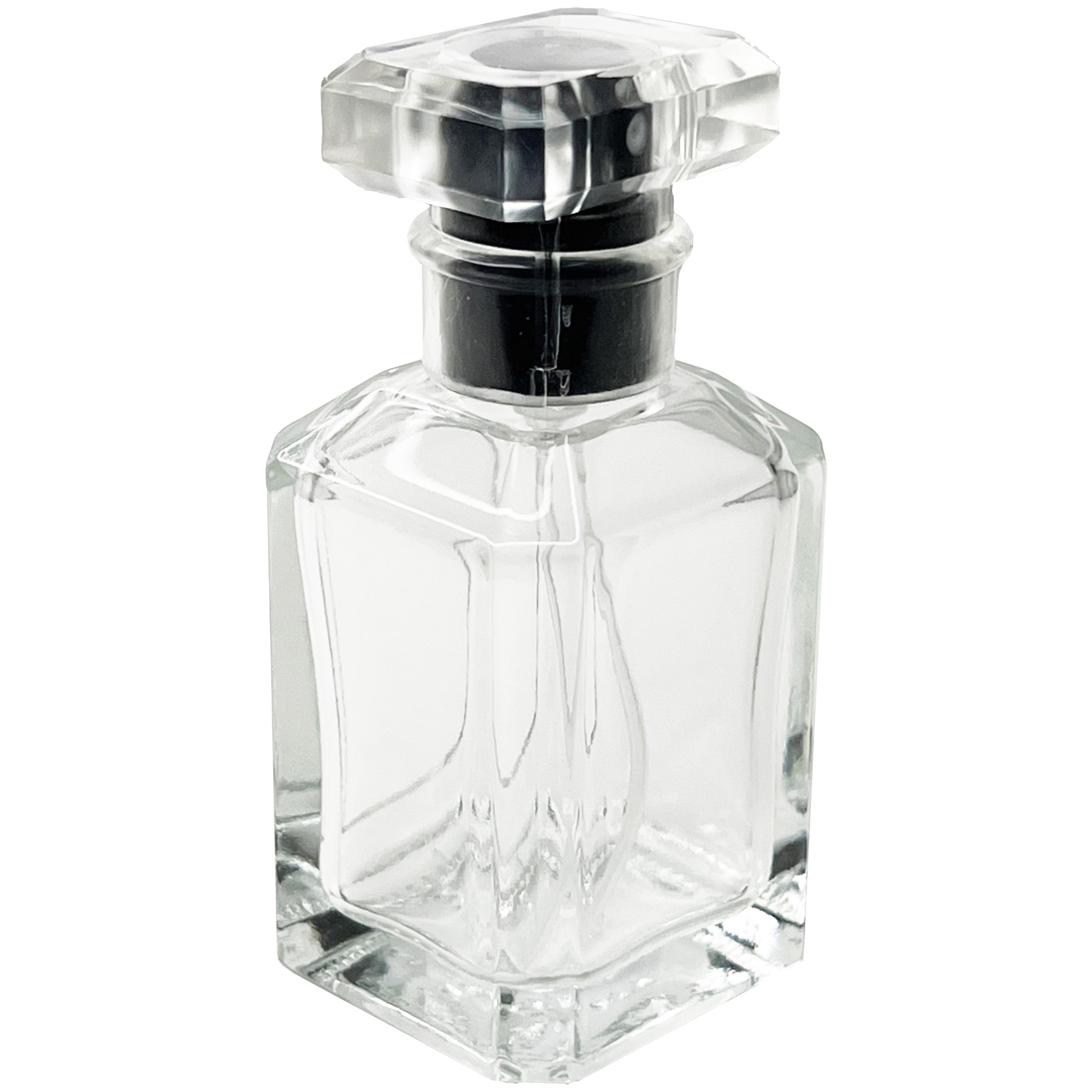30ml 1oz beveled glass perfume spray bottles