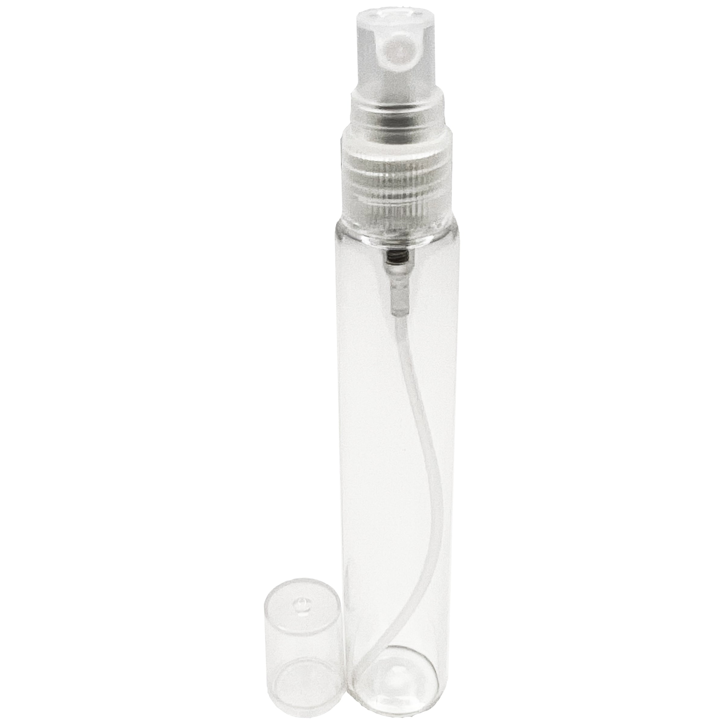 15ml 0.5oz perfume glass spray bottles clear black spray pumps