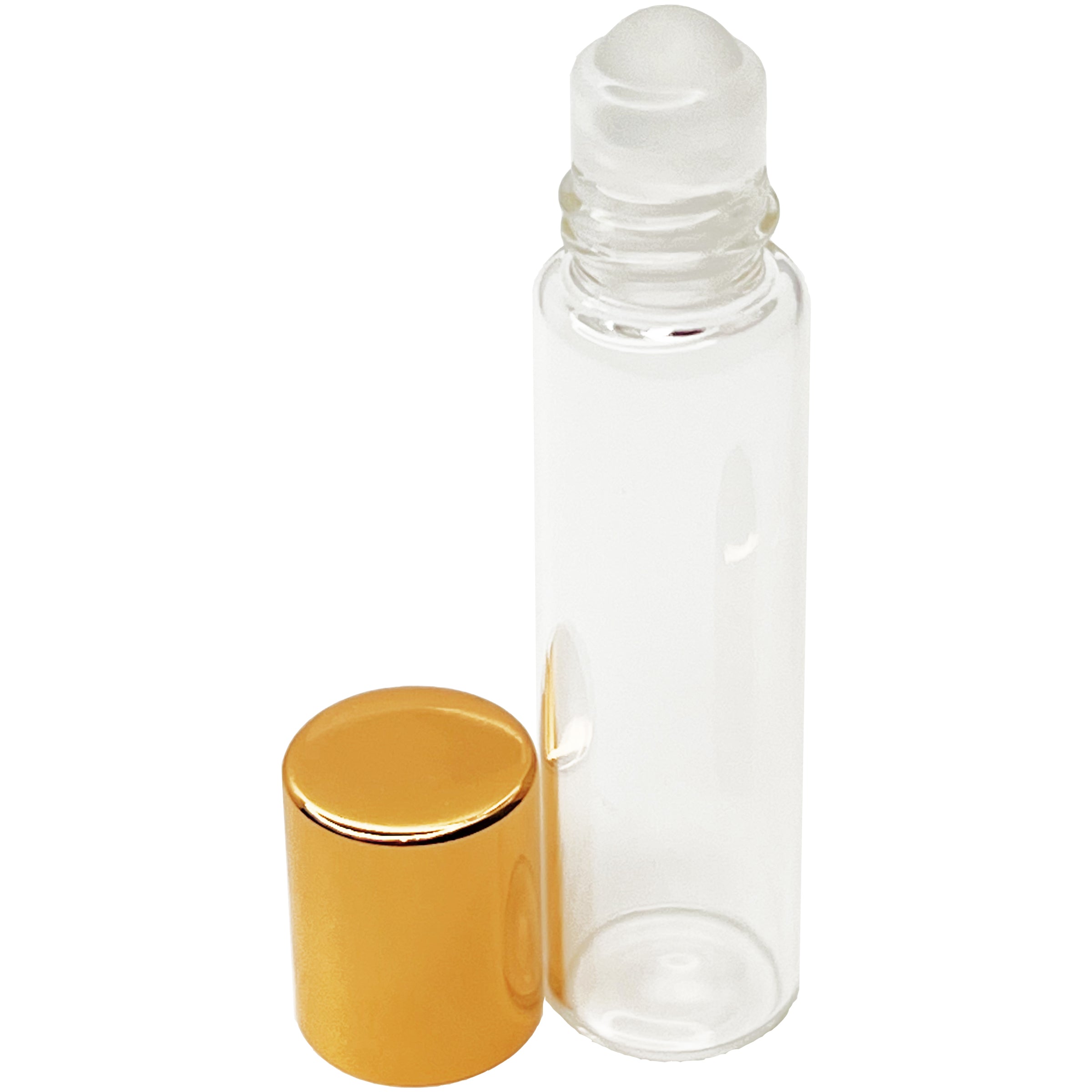 6ml 0.2oz glass tube roll on roller bottles for perfume oils