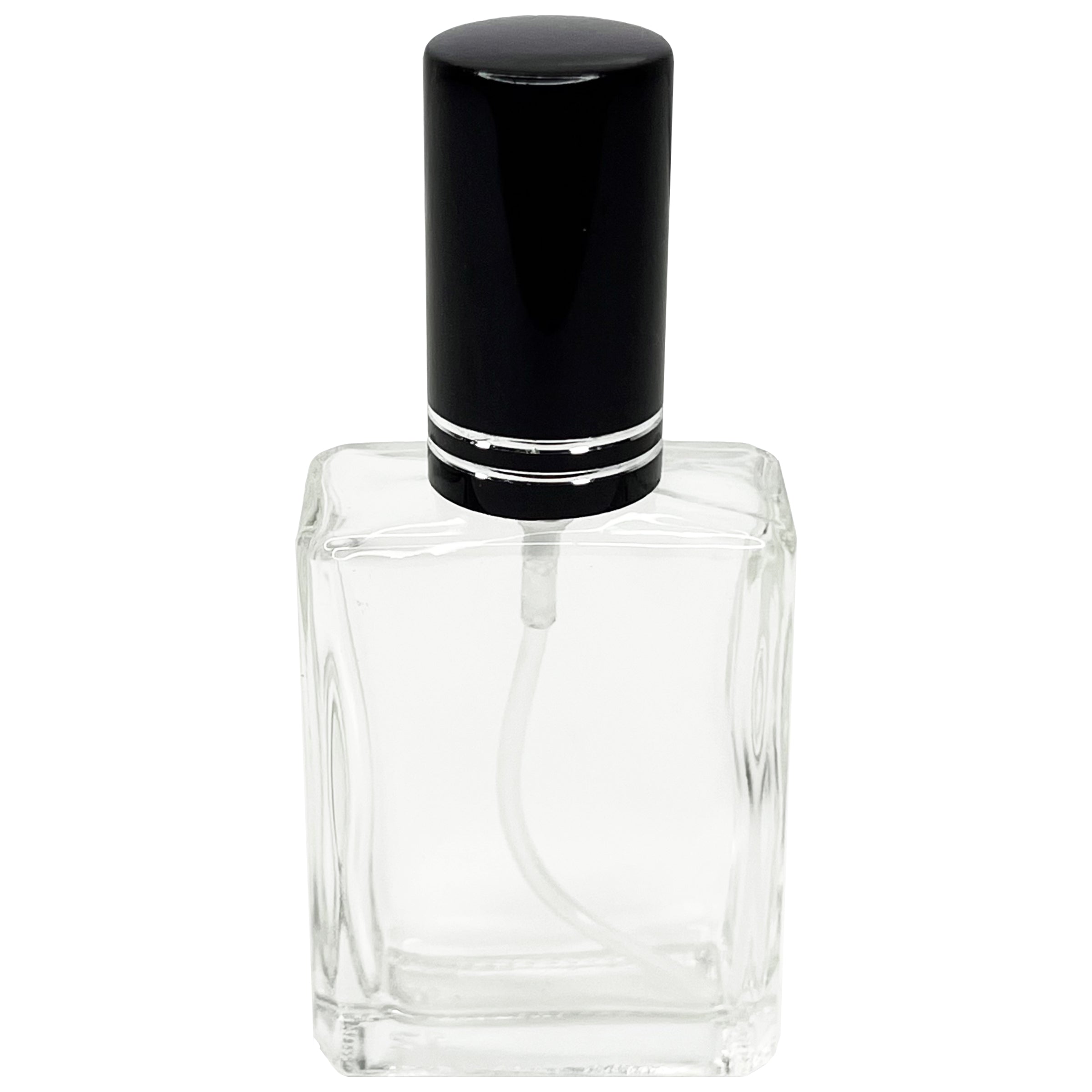 15ml 0.5oz Square spray bottles aluminum cut line caps