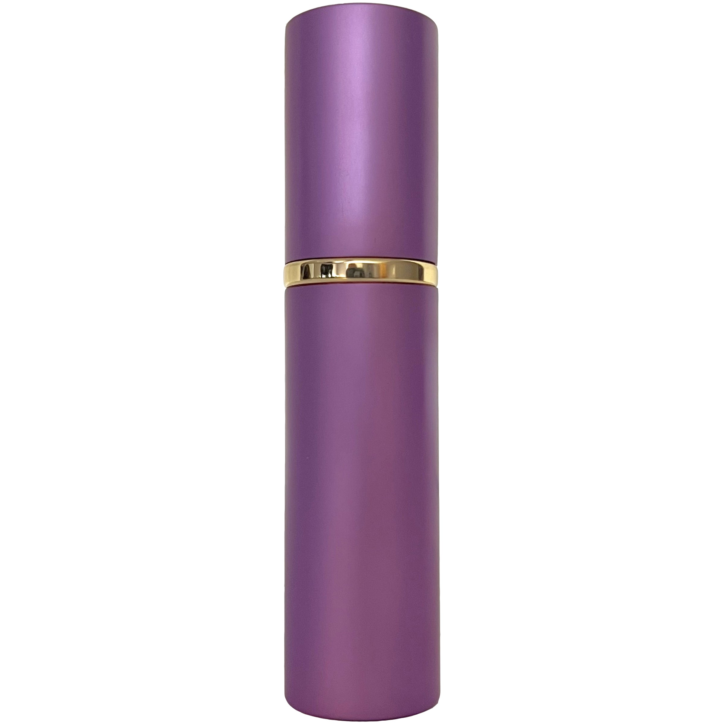 10ml 0.33oz Purple Perfume Glass Spray Deluxe Bottles Gold Atomizers