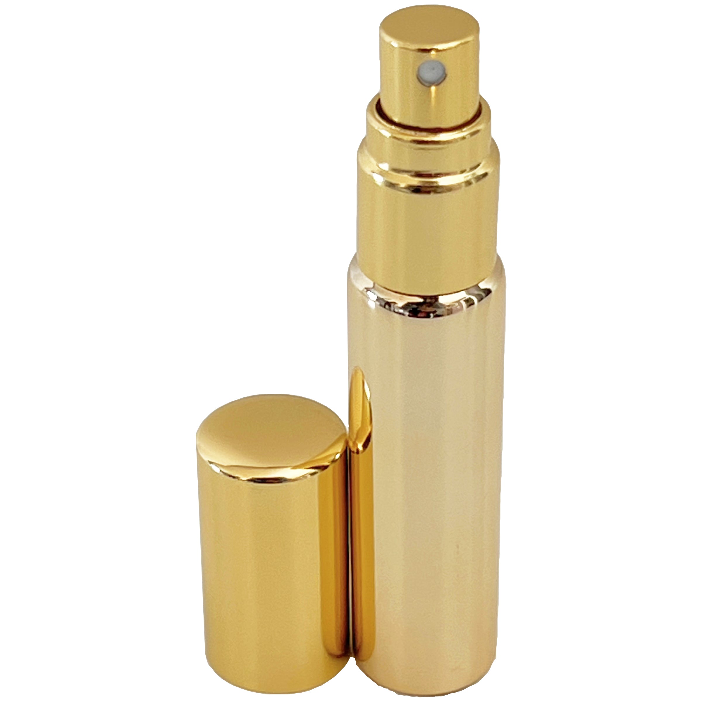 10ml 0.33oz Gold UV Electroplated Glass Spray Bottles