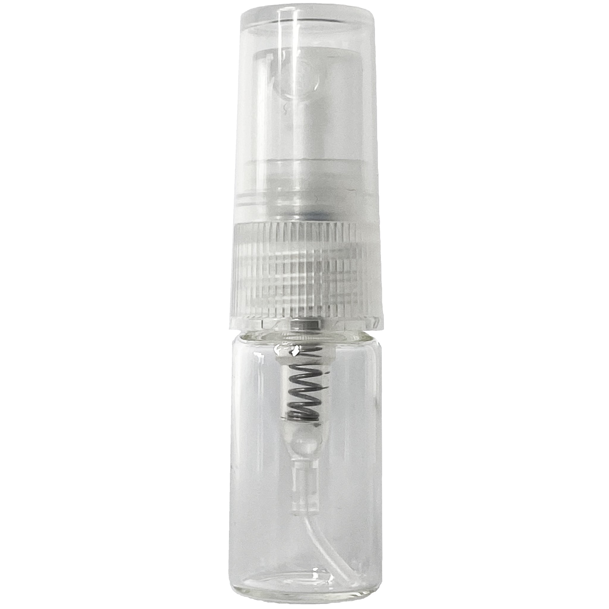 2ml 0.07oz Perfume Glass Spray Bottles Clear Atomizers
