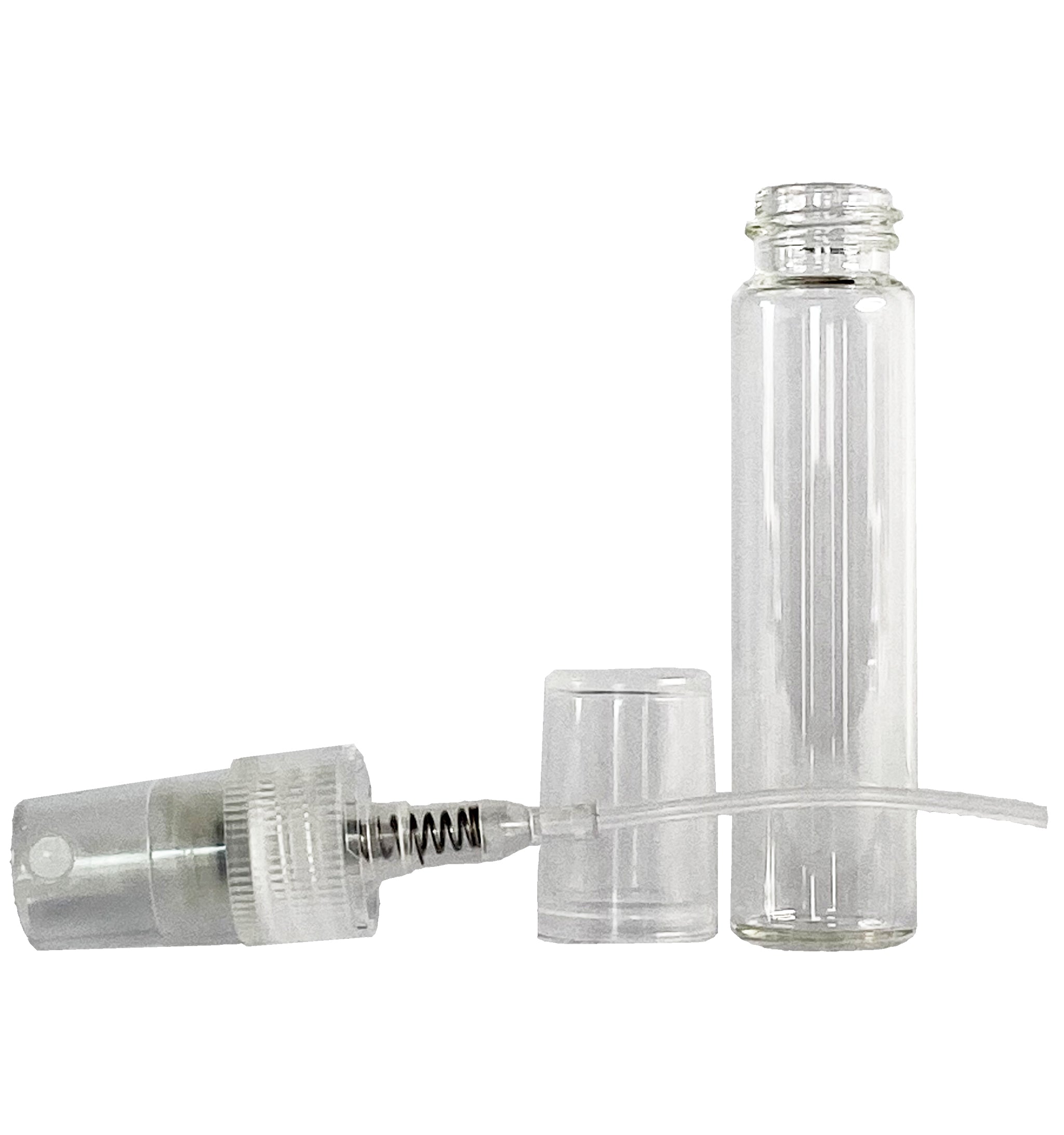 5ml 0.17oz Perfume Glass Spray Bottles Clear Atomizers