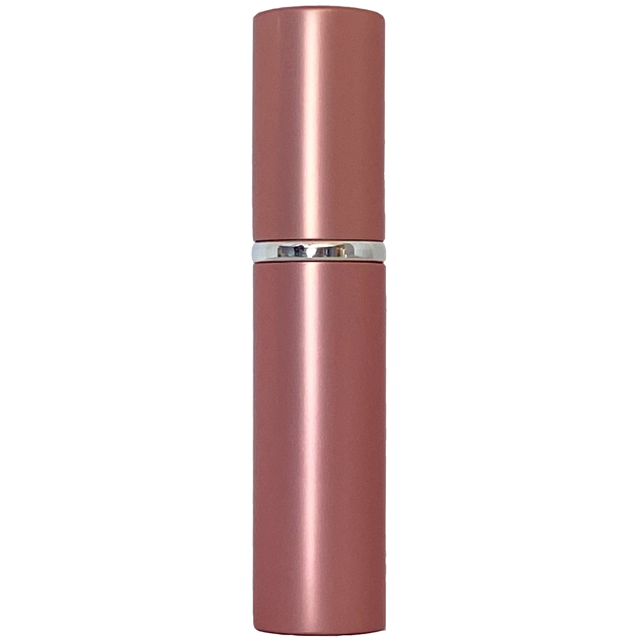 6ml 0.2oz Pink Perfume Glass Spray Deluxe Bottles Silver Atomizers